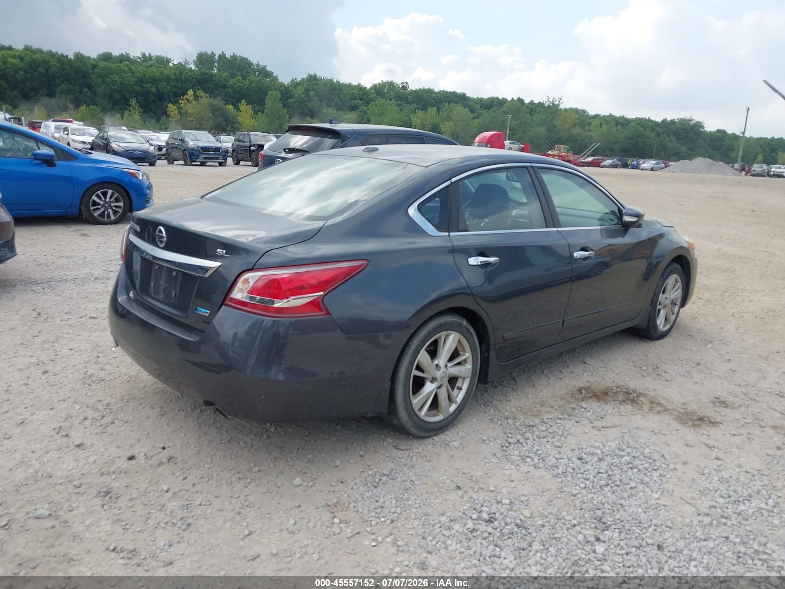 2013 Nissan Altima 2.5 Sl Gray vin: 1N4AL3AP8DN540042