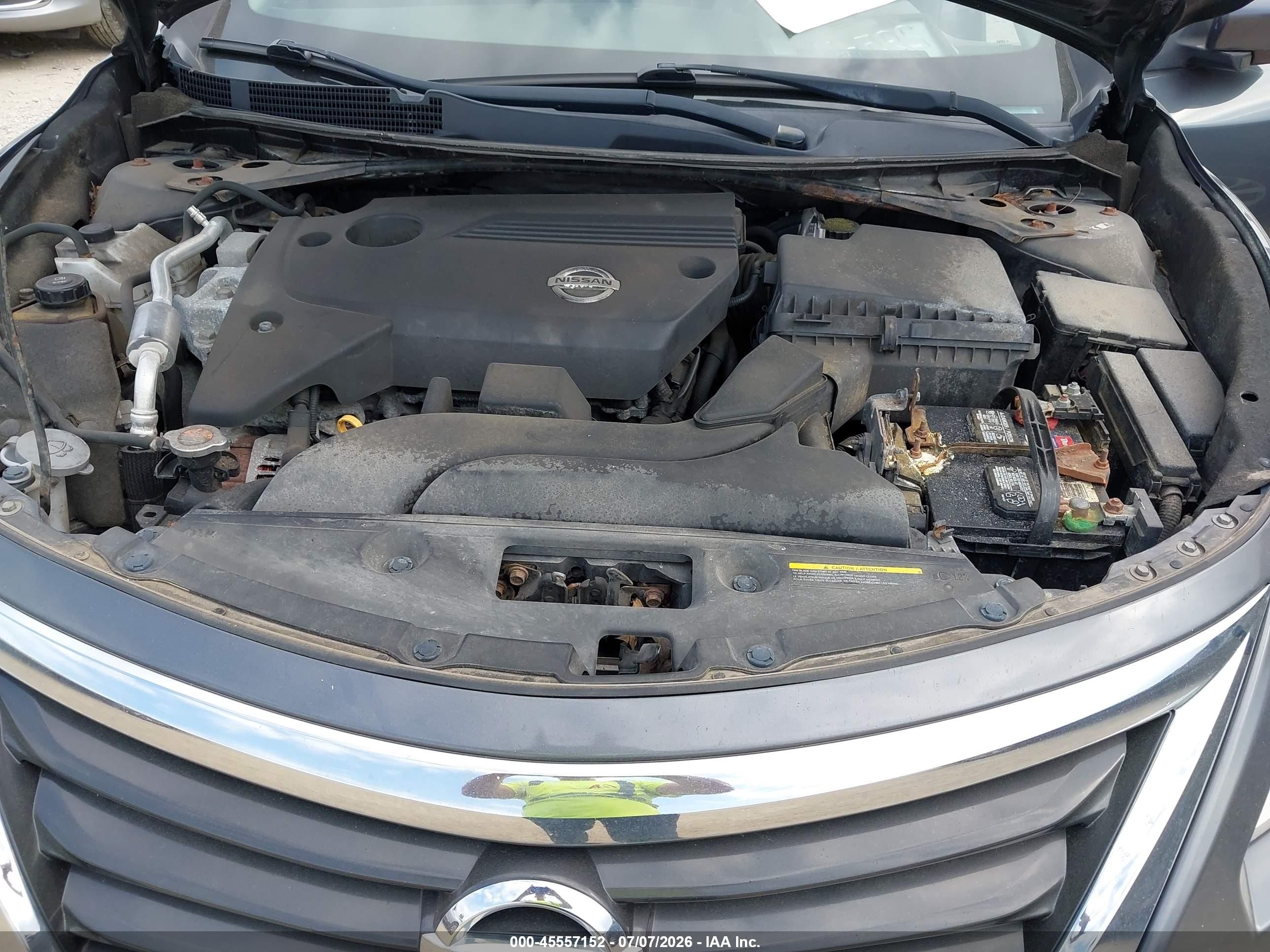2013 Nissan Altima 2.5 Sl Gray vin: 1N4AL3AP8DN540042