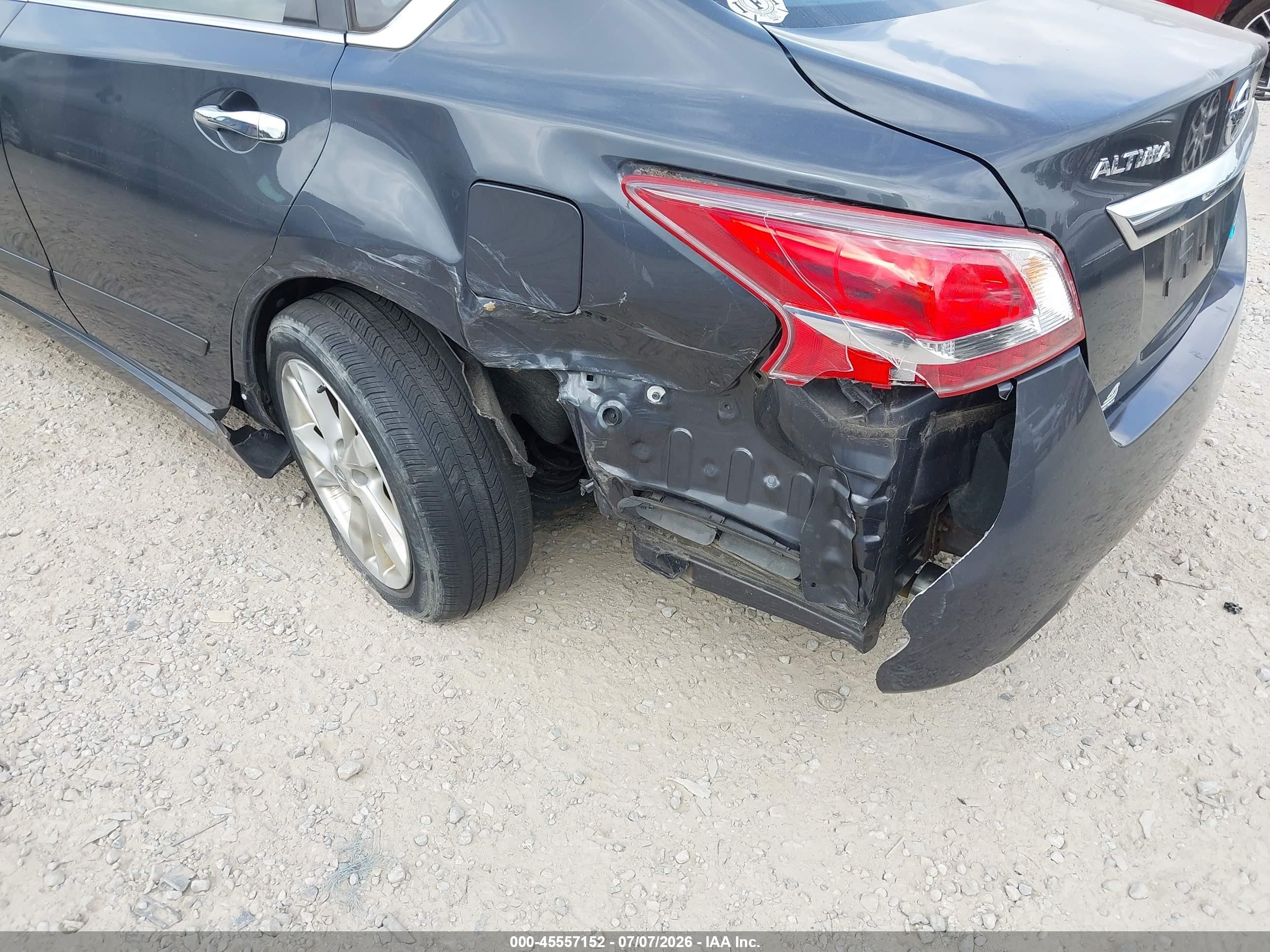 2013 Nissan Altima 2.5 Sl Gray vin: 1N4AL3AP8DN540042