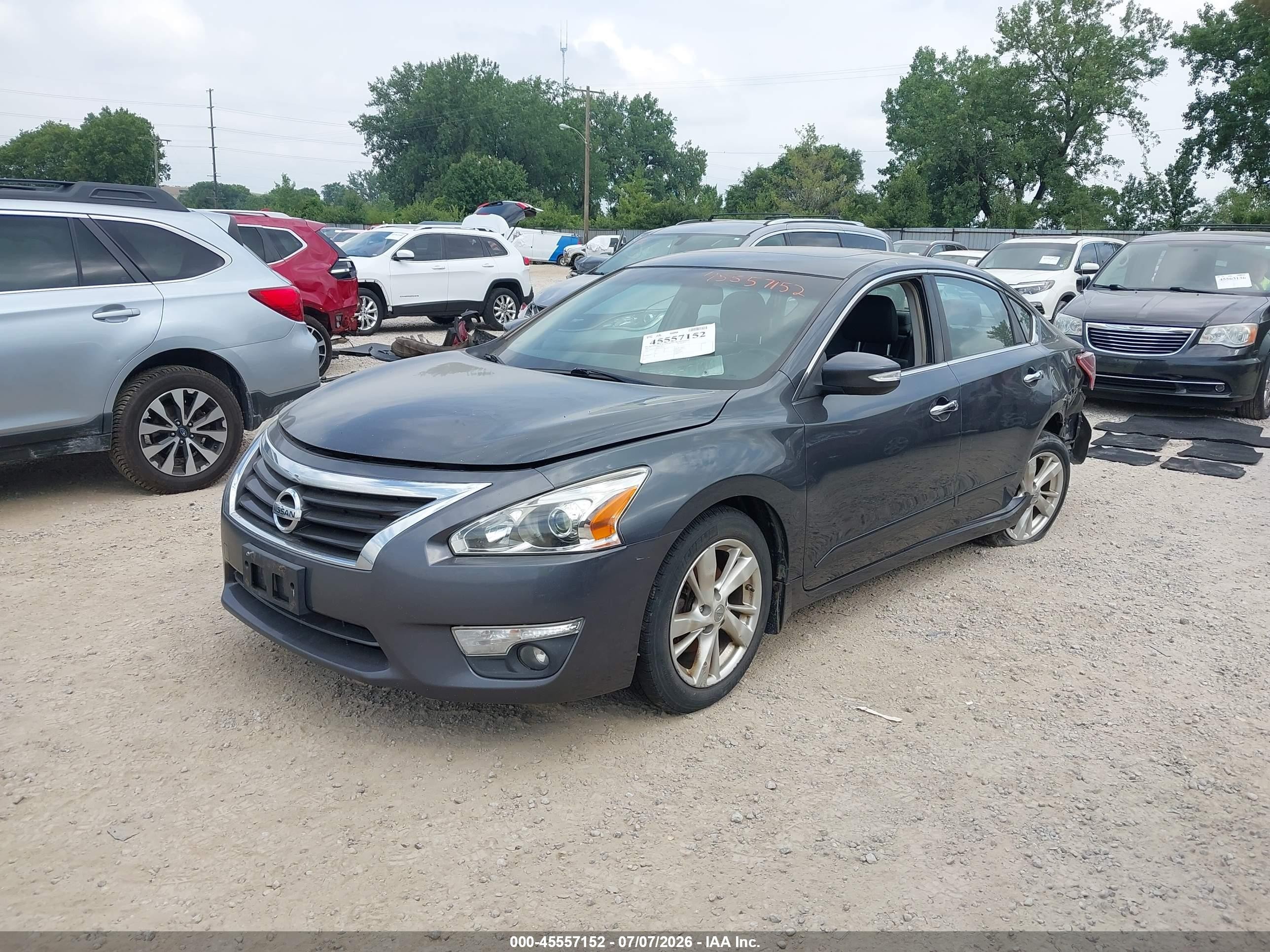 2013 Nissan Altima 2.5 Sl Gray vin: 1N4AL3AP8DN540042