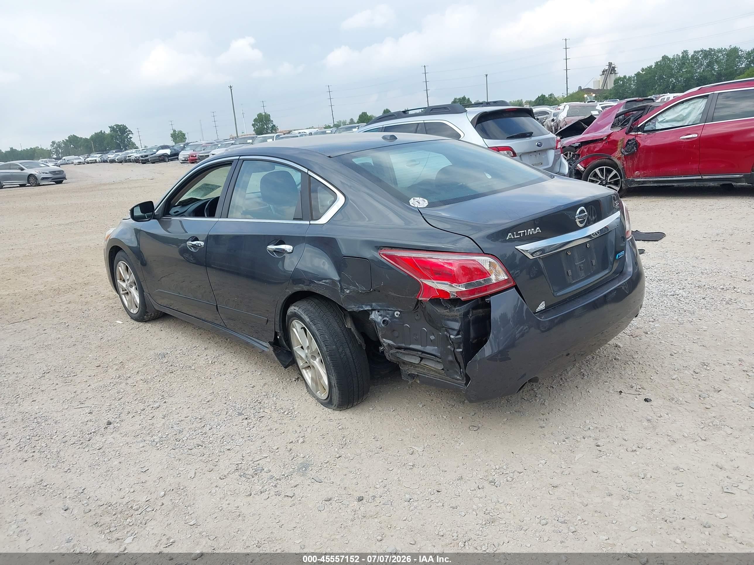 2013 Nissan Altima 2.5 Sl Gray vin: 1N4AL3AP8DN540042