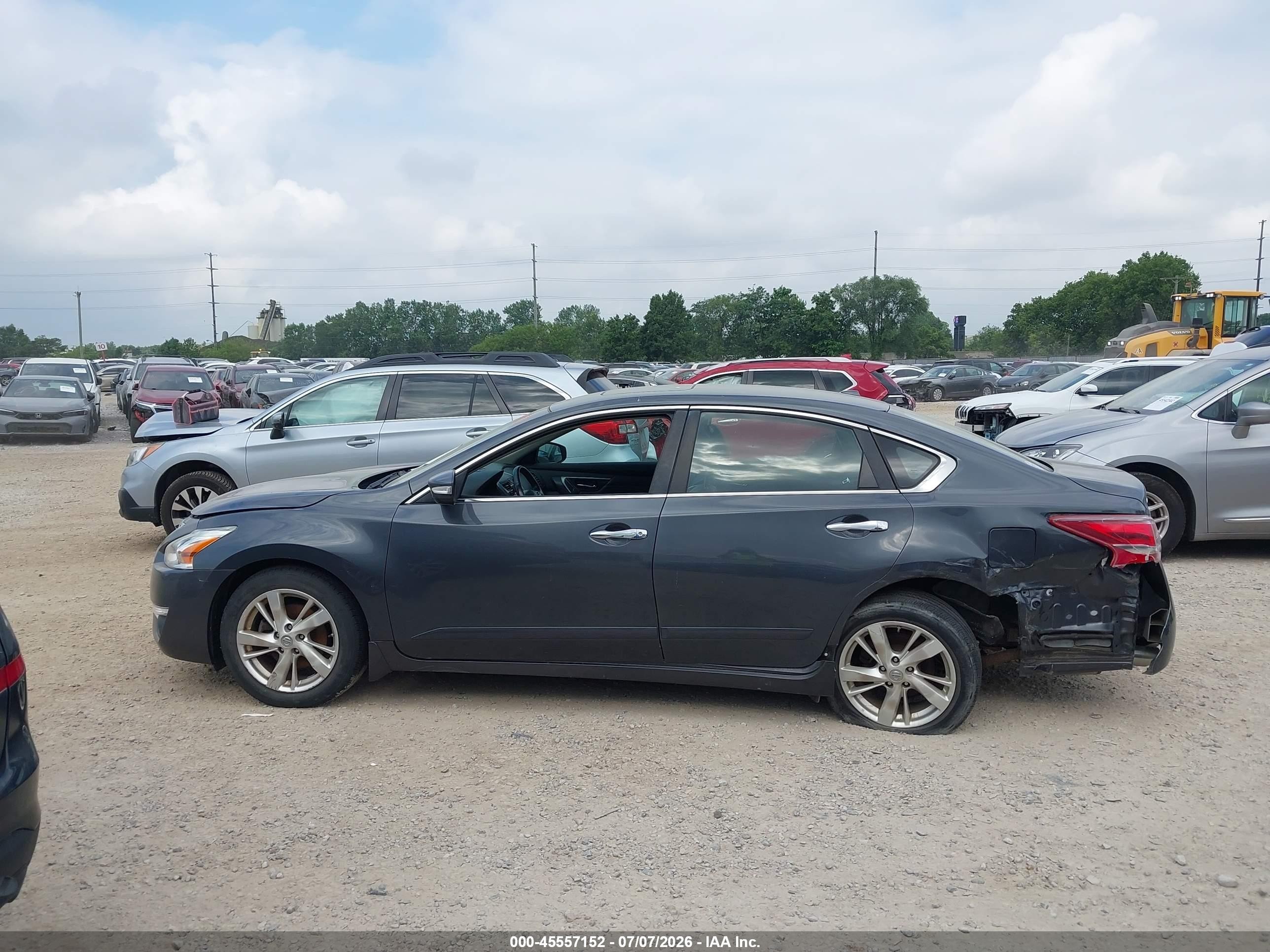 2013 Nissan Altima 2.5 Sl Gray vin: 1N4AL3AP8DN540042