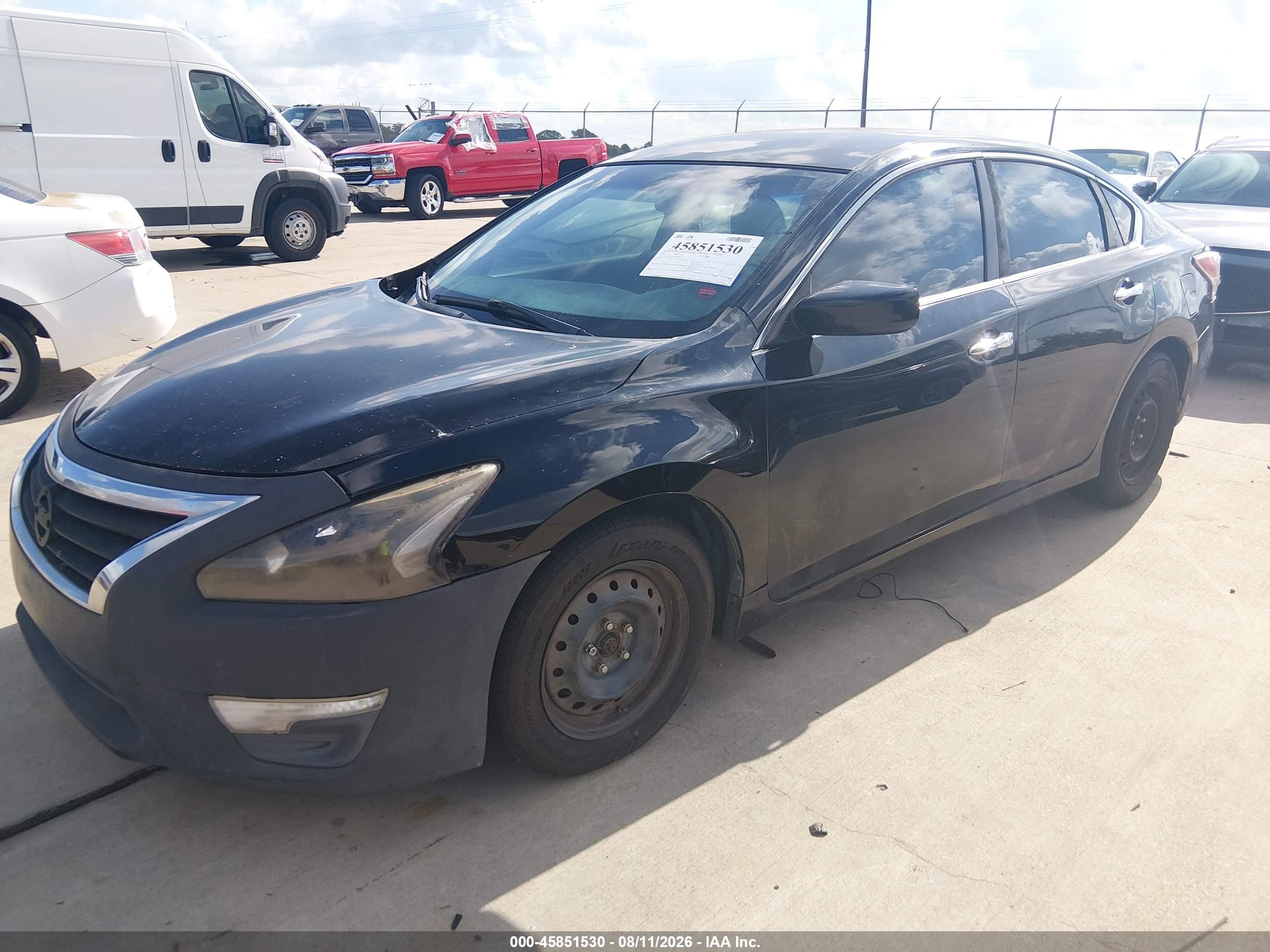 2013 Nissan Altima 2.5 S Черный vin: 1N4AL3AP8DN540915