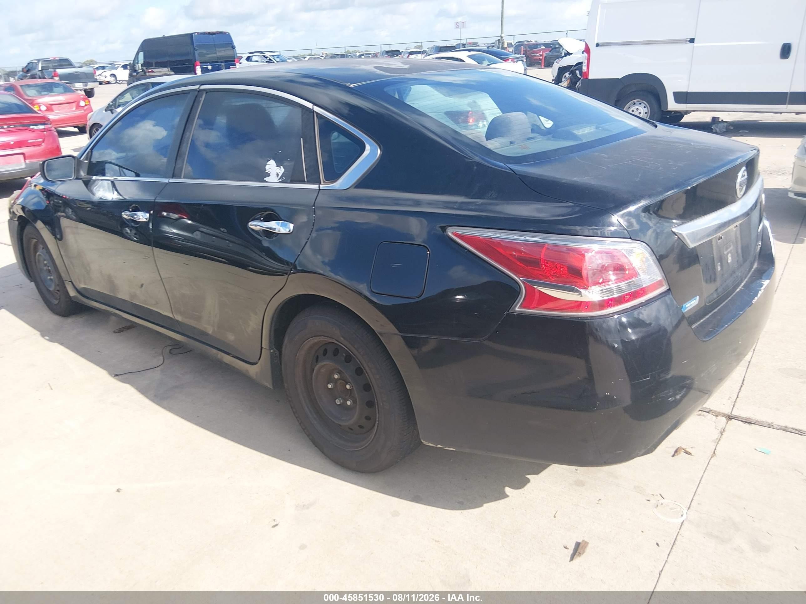 2013 Nissan Altima 2.5 S Черный vin: 1N4AL3AP8DN540915