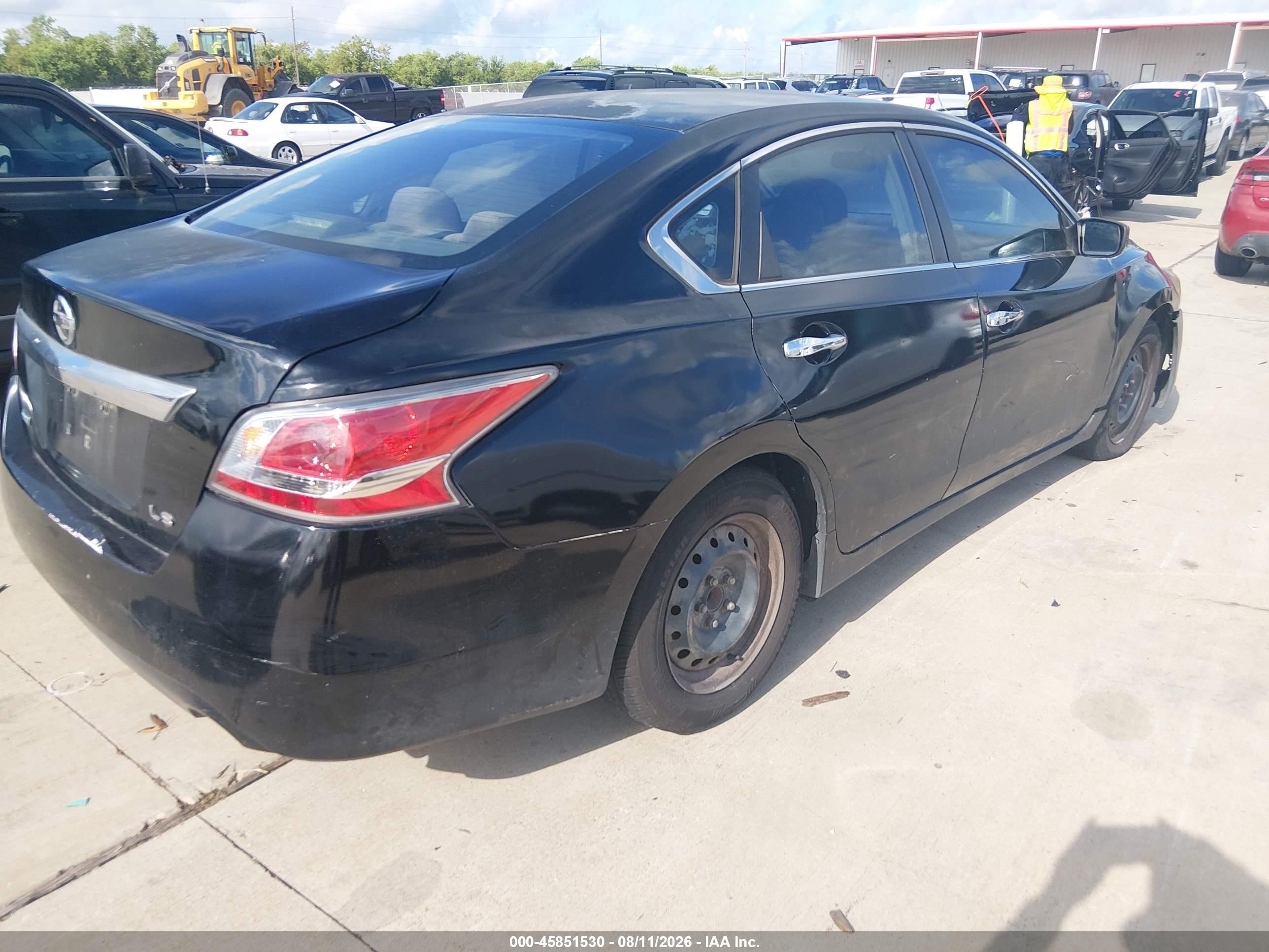 2013 Nissan Altima 2.5 S Черный vin: 1N4AL3AP8DN540915