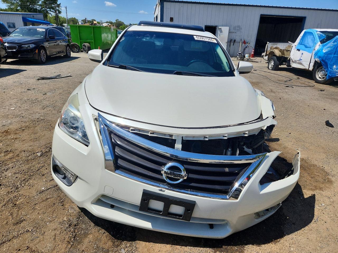 2013 Nissan Altima 2.5 White vin: 1N4AL3AP8DN574630