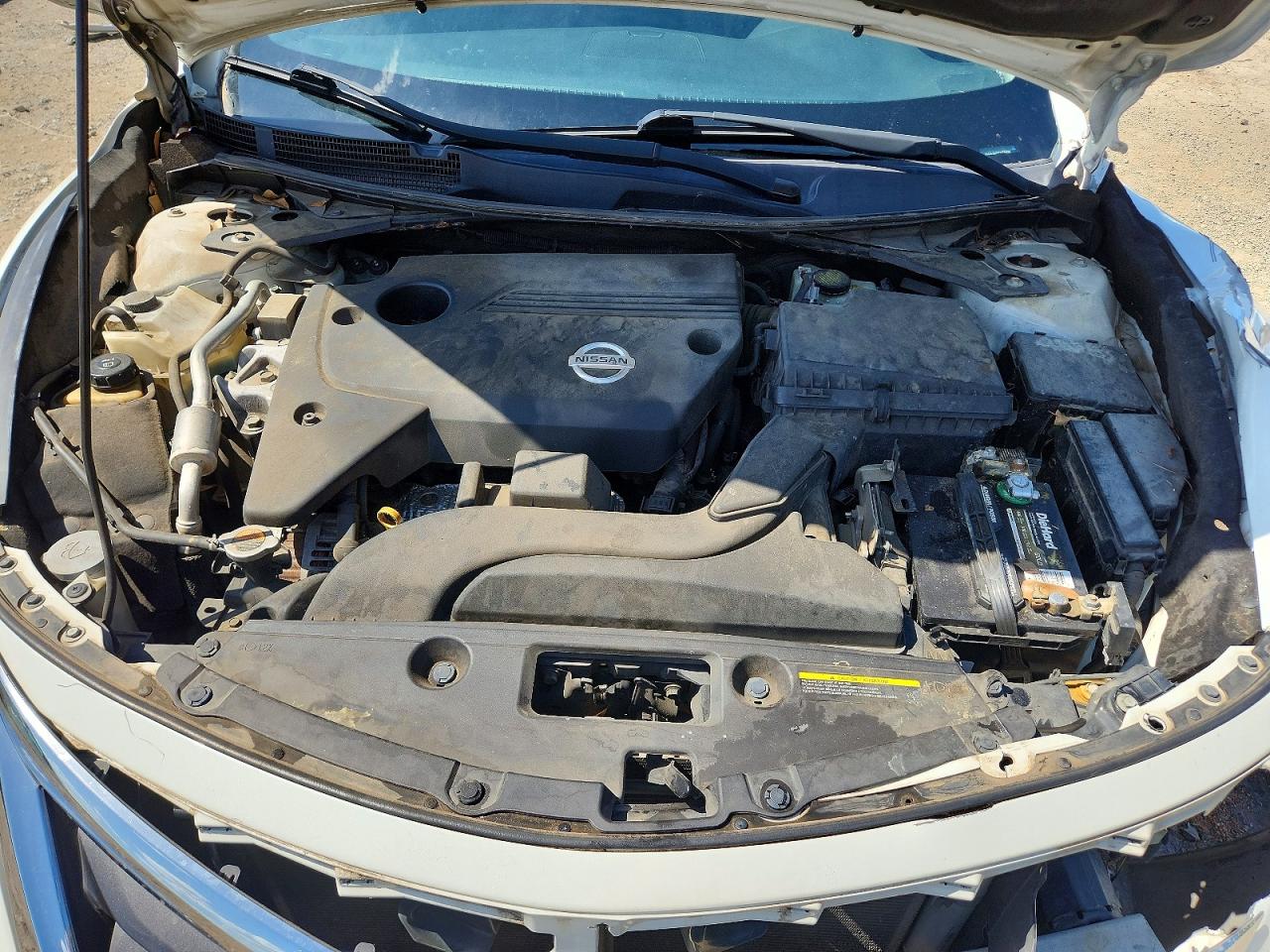 2013 Nissan Altima 2.5 White vin: 1N4AL3AP8DN574630