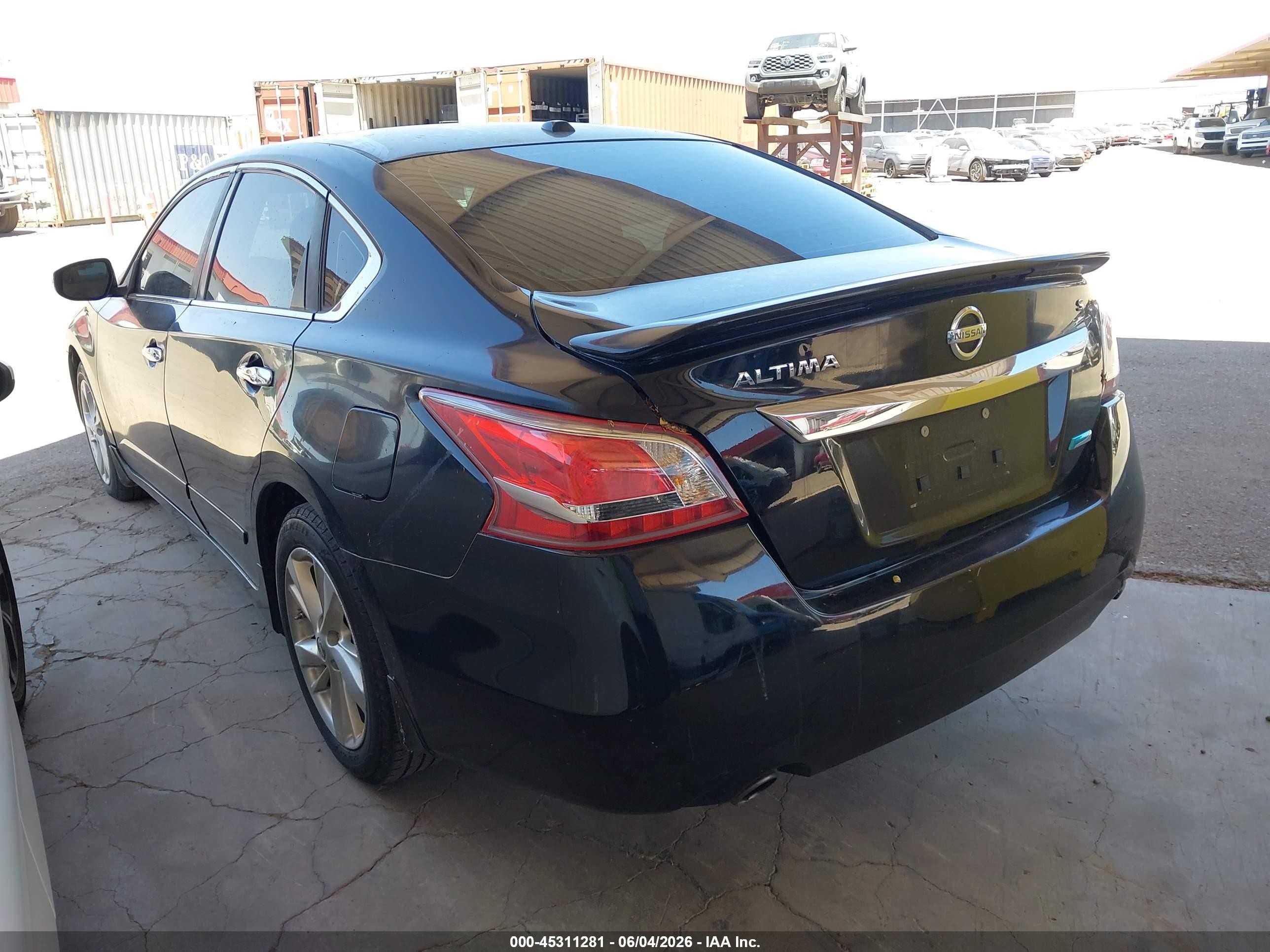 2013 Nissan Altima 2.5 Sl Black vin: 1N4AL3AP8DN585854