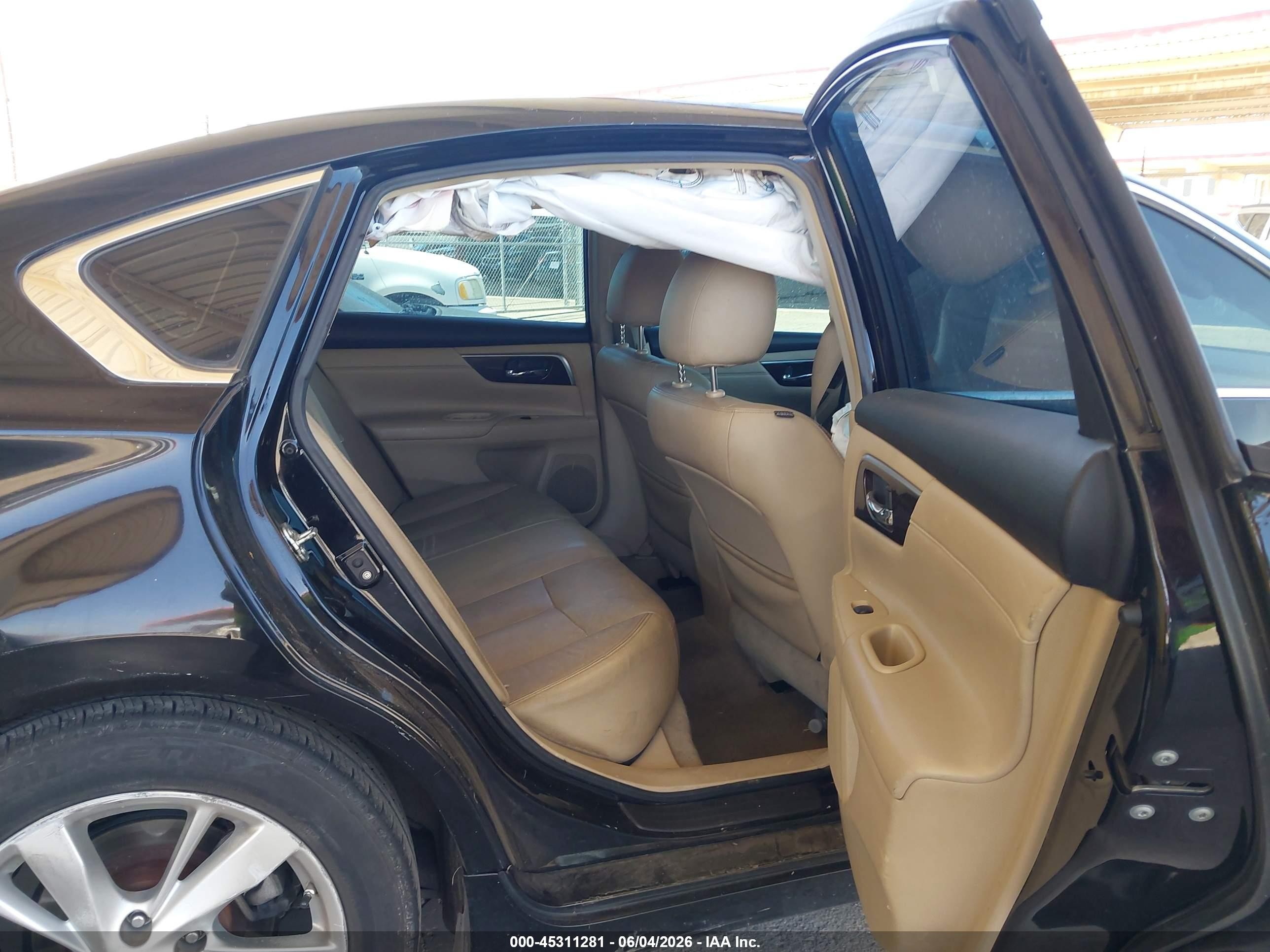 2013 Nissan Altima 2.5 Sl Black vin: 1N4AL3AP8DN585854