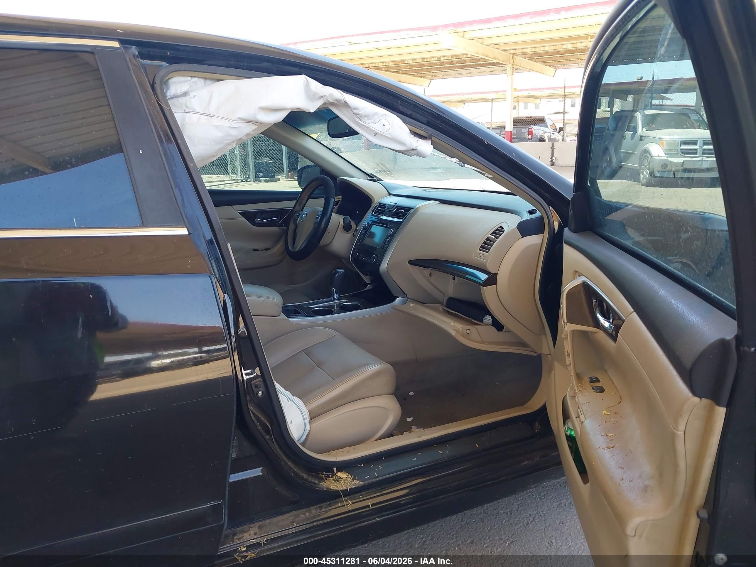 2013 Nissan Altima 2.5 Sl Black vin: 1N4AL3AP8DN585854