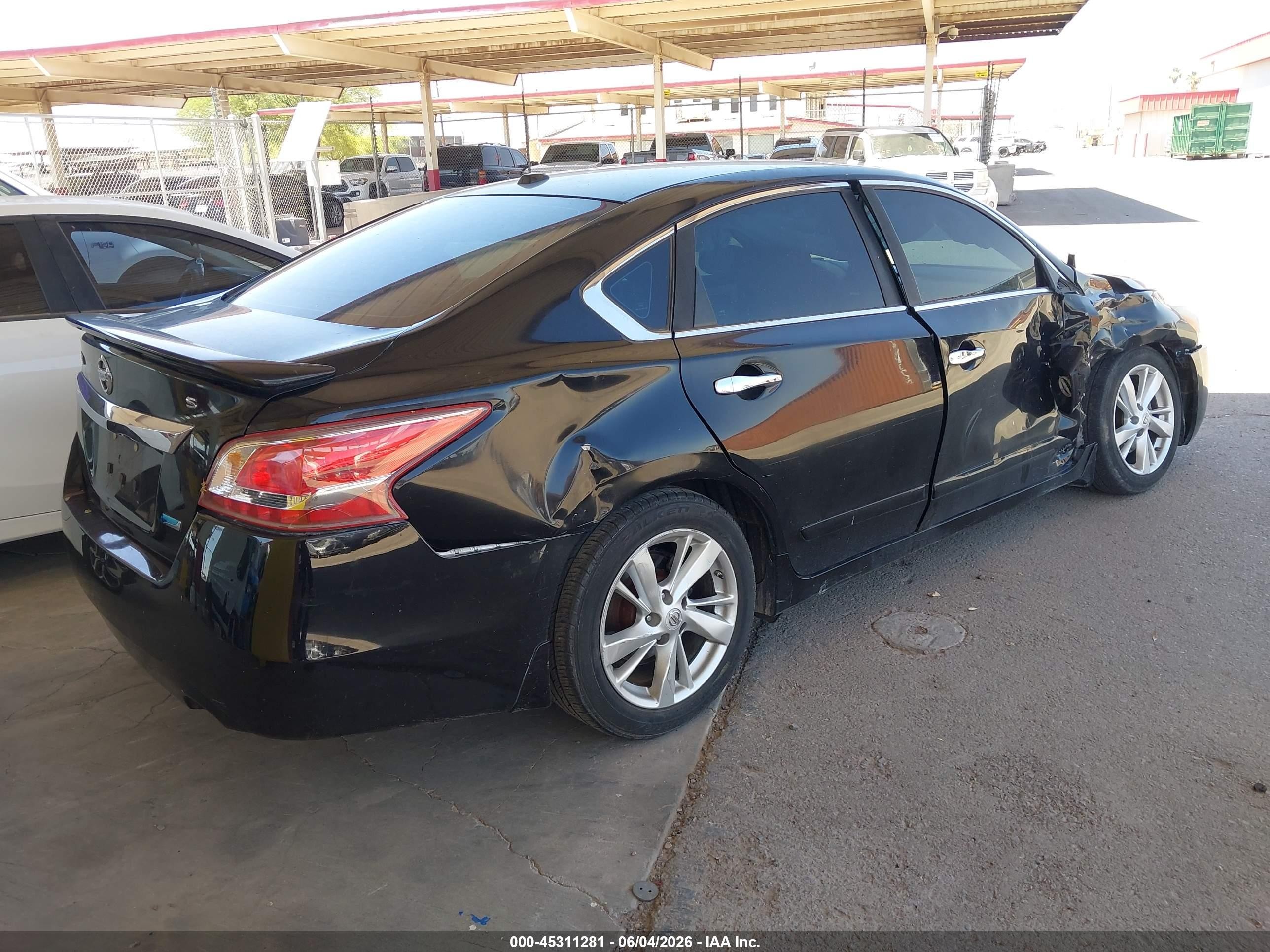 2013 Nissan Altima 2.5 Sl Black vin: 1N4AL3AP8DN585854