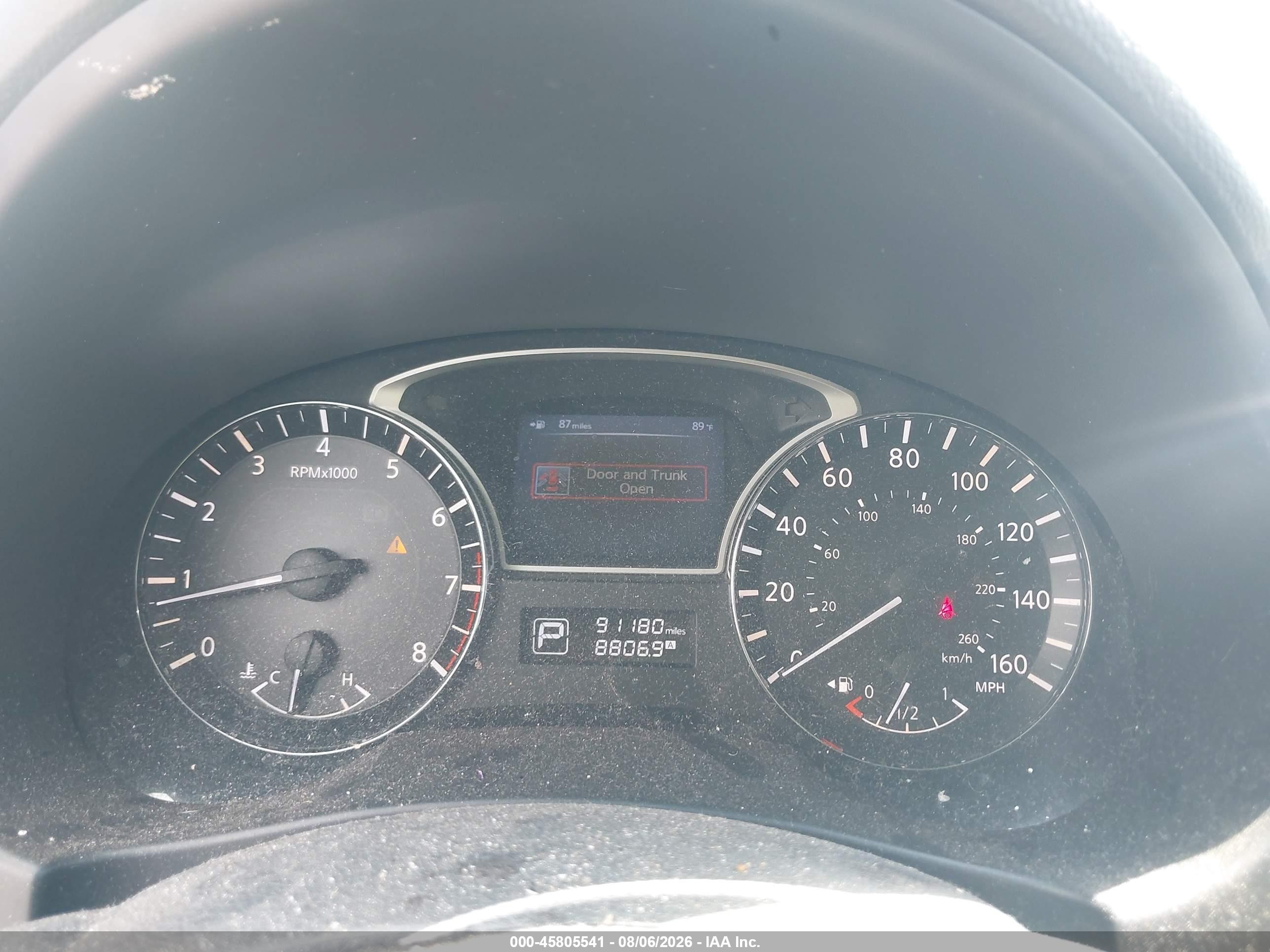 2013 Nissan Altima 2.5 Sv Gray vin: 1N4AL3AP8DN590116
