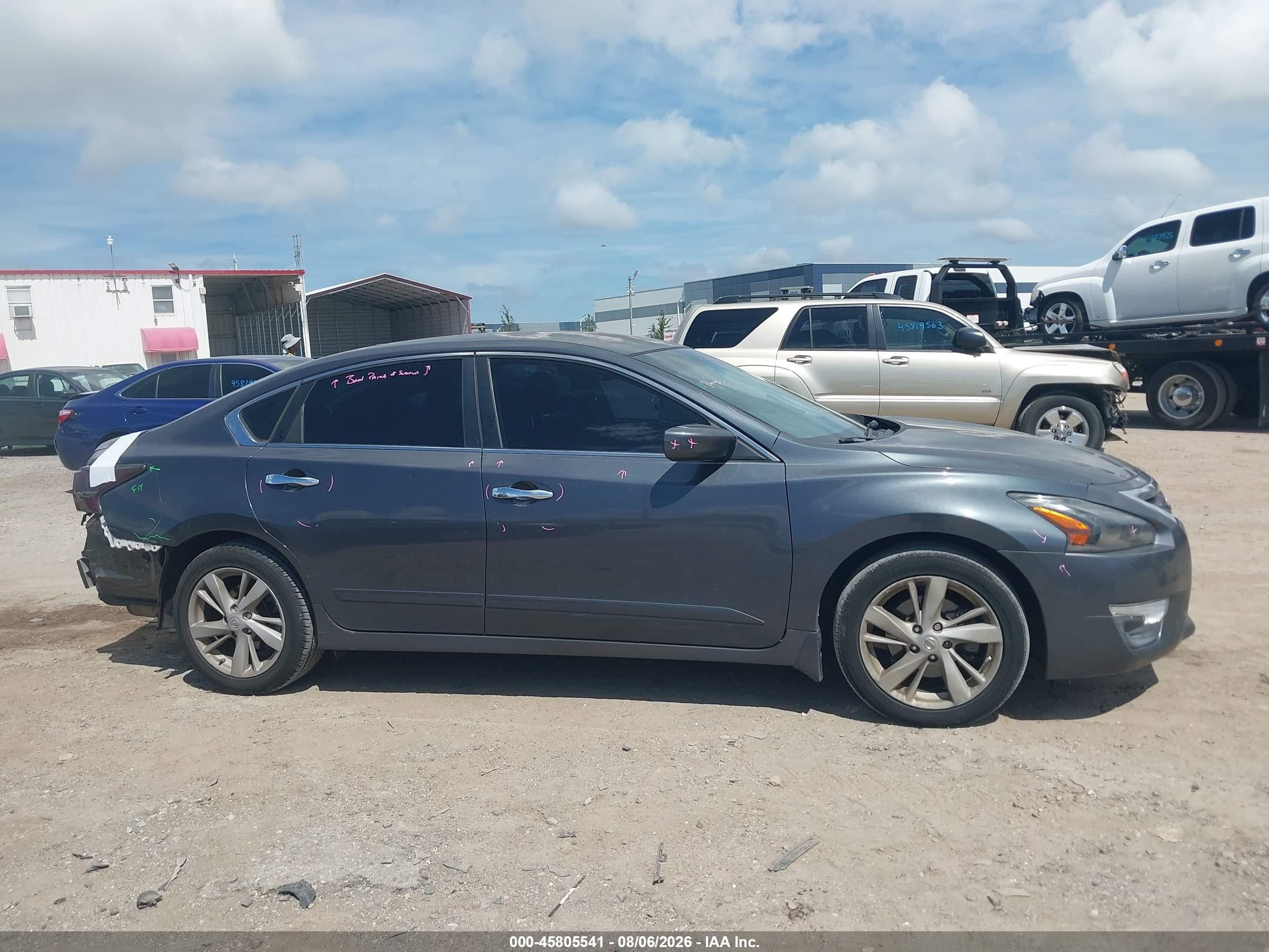 2013 Nissan Altima 2.5 Sv Gray vin: 1N4AL3AP8DN590116