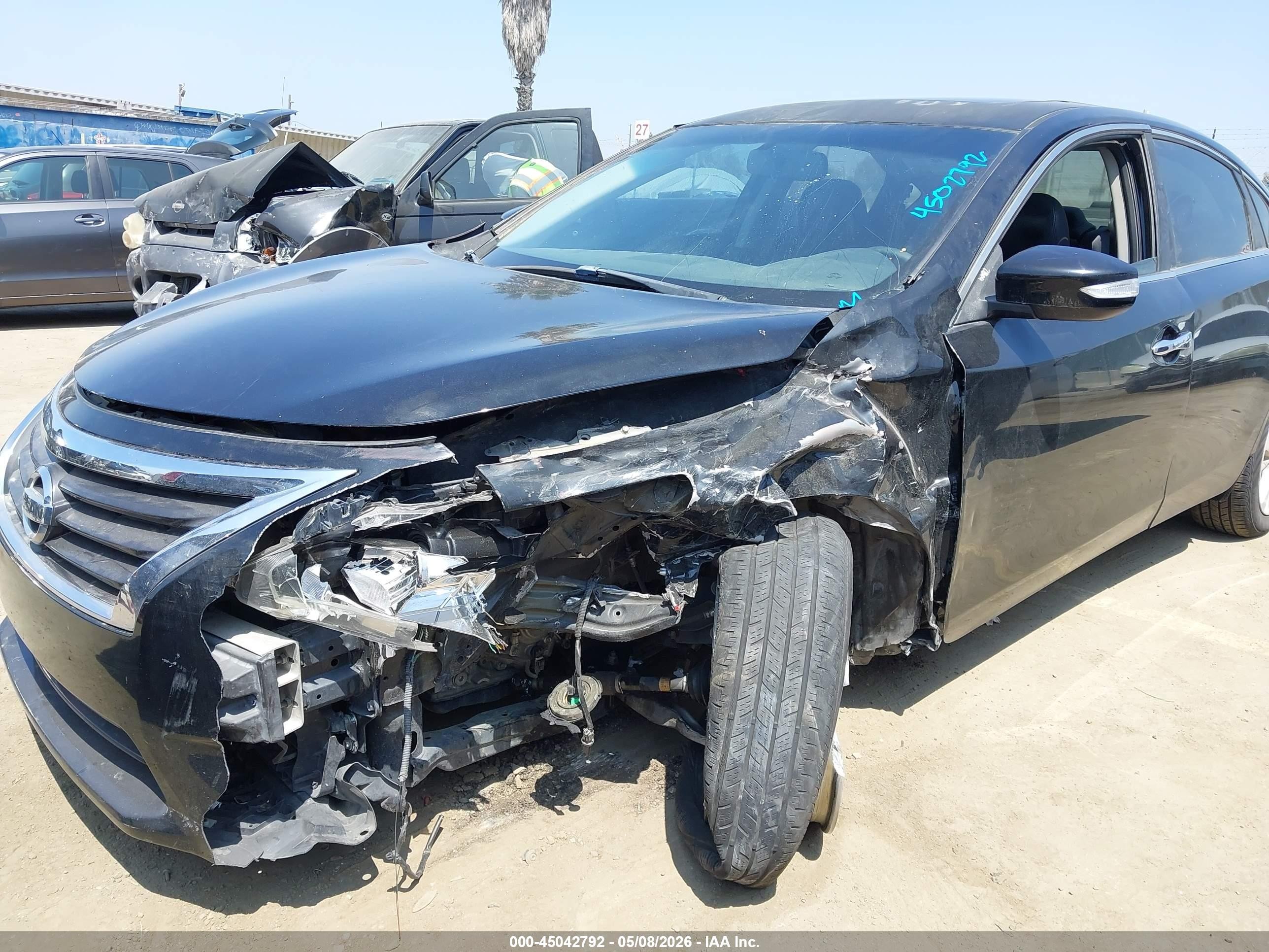 2014 Nissan Altima 2.5 Sl Black vin: 1N4AL3AP8EC102053