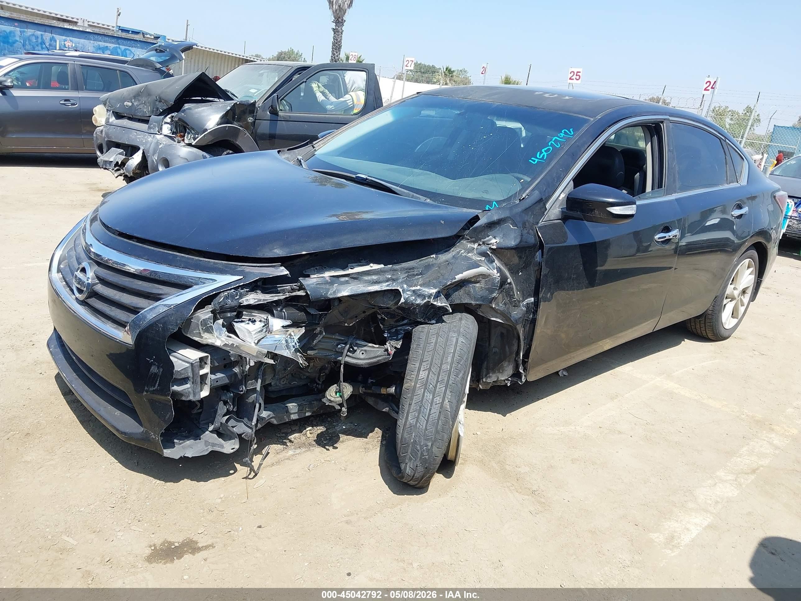 2014 Nissan Altima 2.5 Sl Black vin: 1N4AL3AP8EC102053