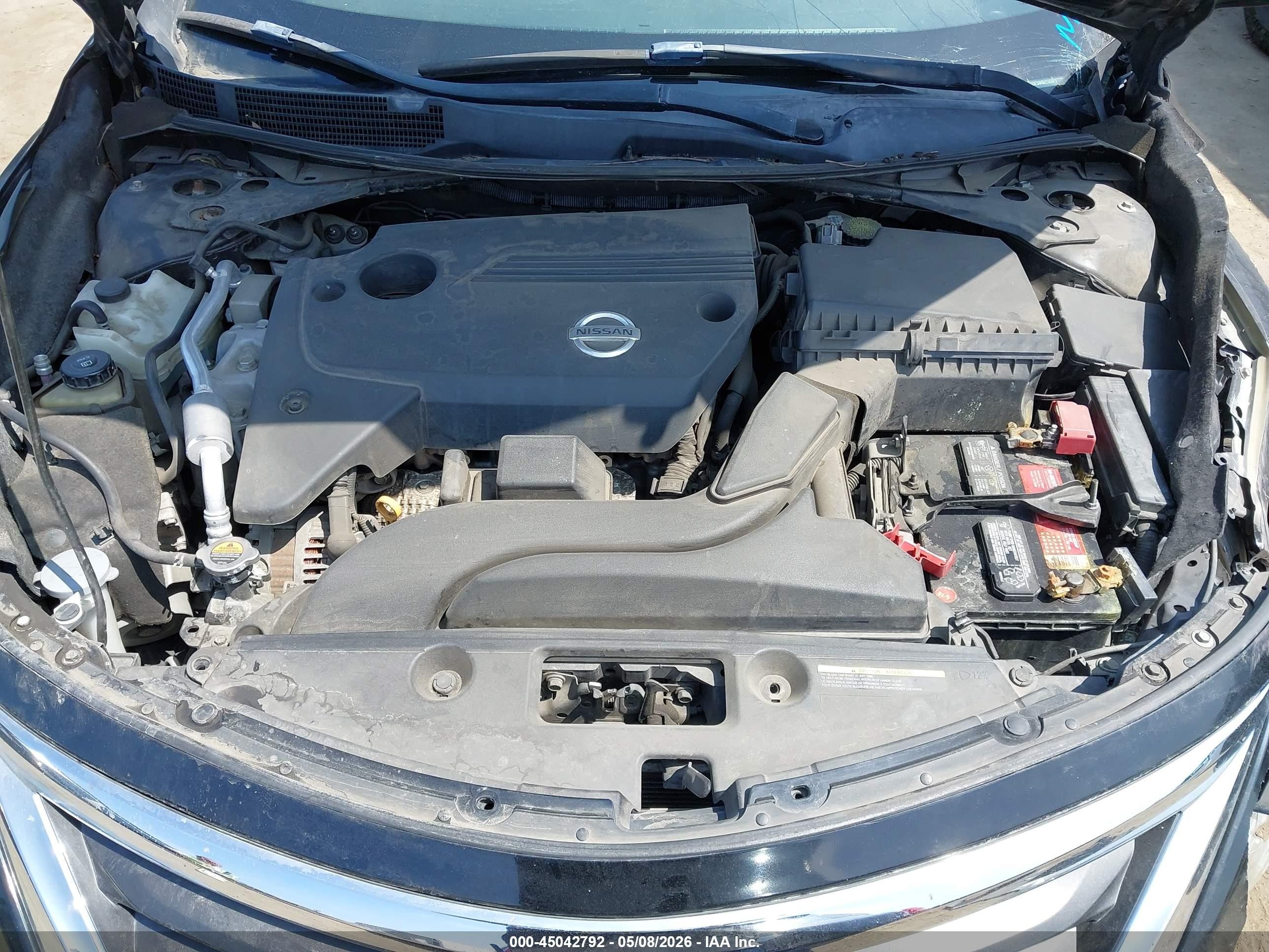 2014 Nissan Altima 2.5 Sl Black vin: 1N4AL3AP8EC102053