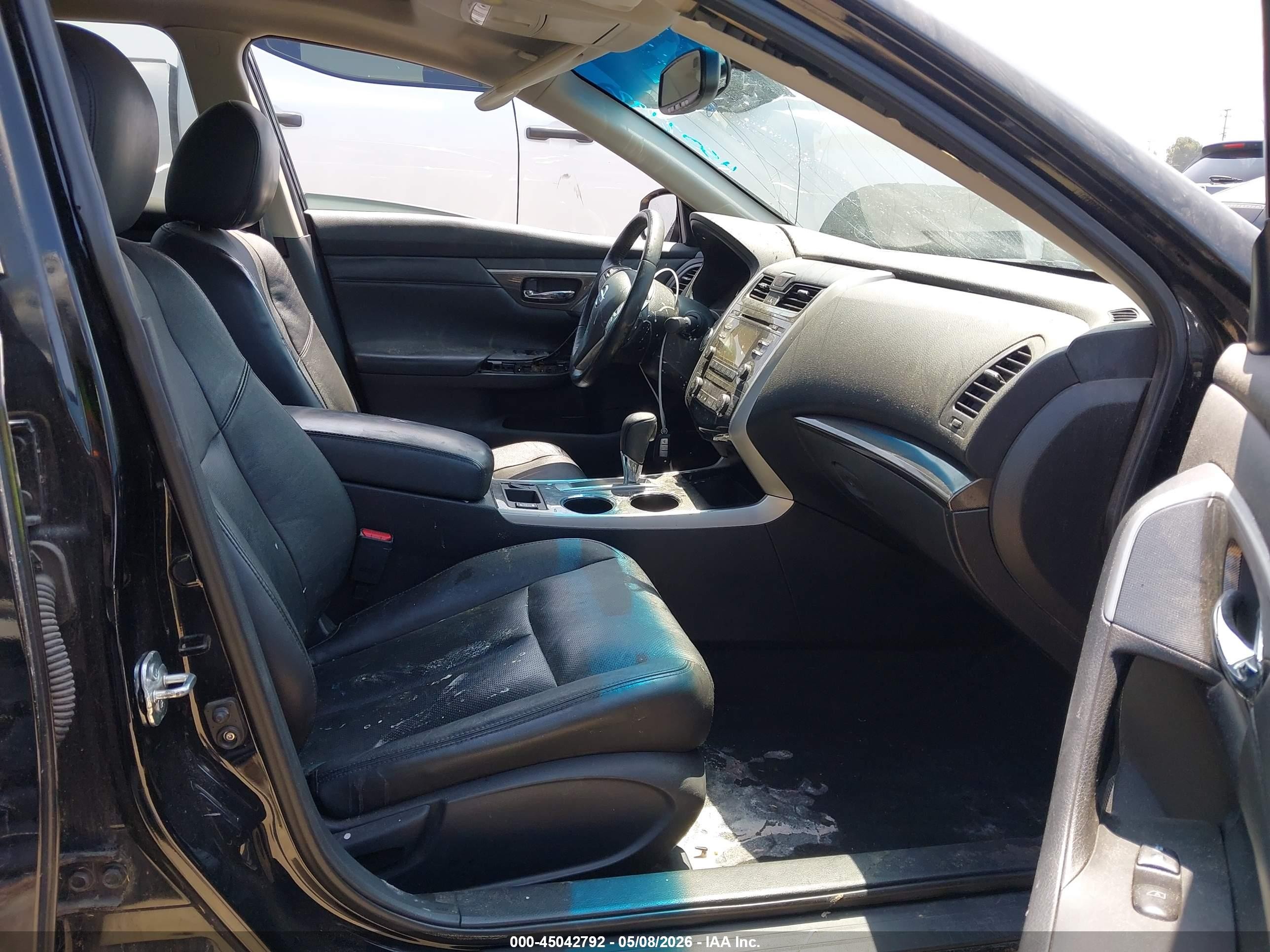 2014 Nissan Altima 2.5 Sl Black vin: 1N4AL3AP8EC102053