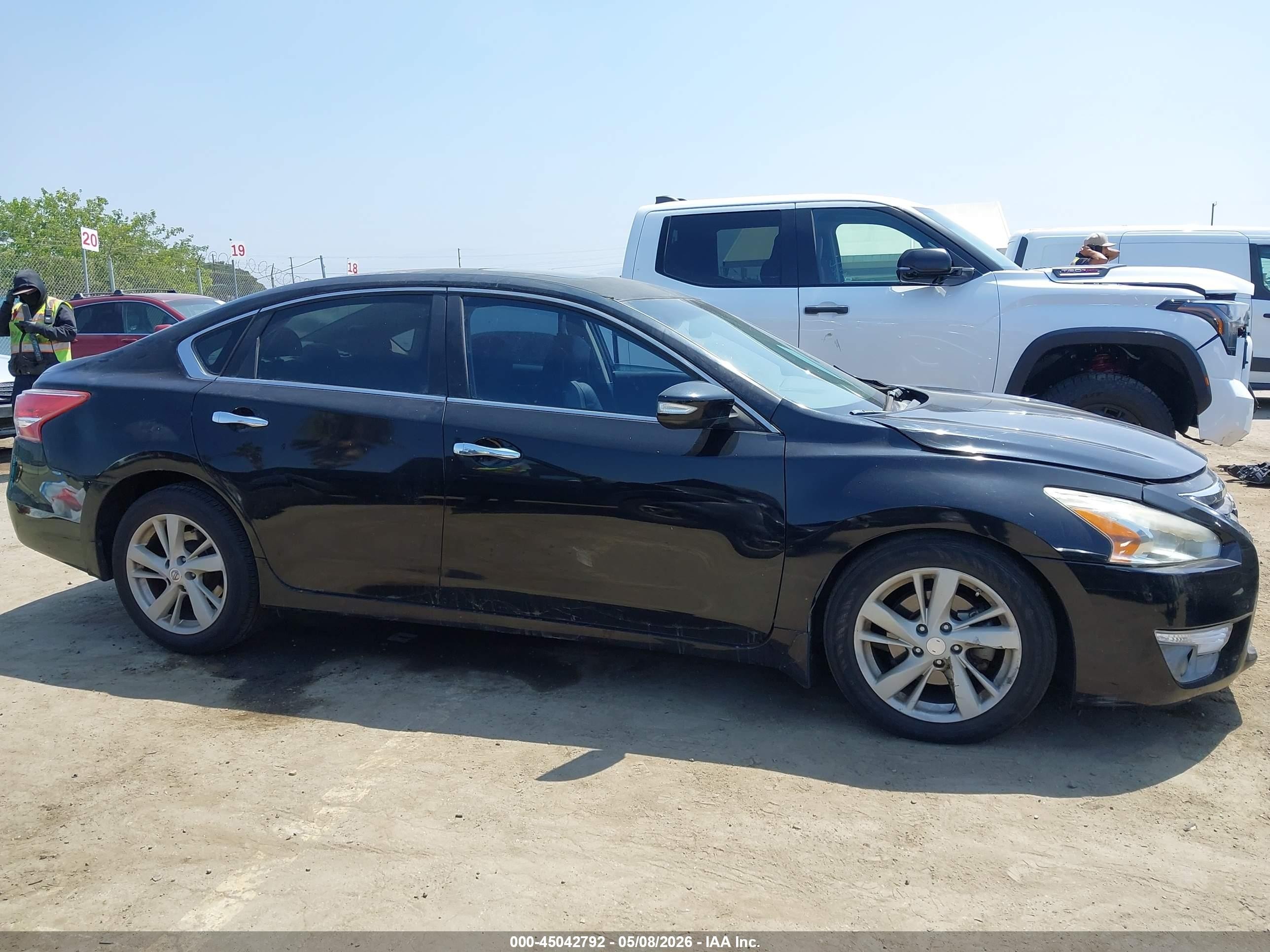 2014 Nissan Altima 2.5 Sl Black vin: 1N4AL3AP8EC102053