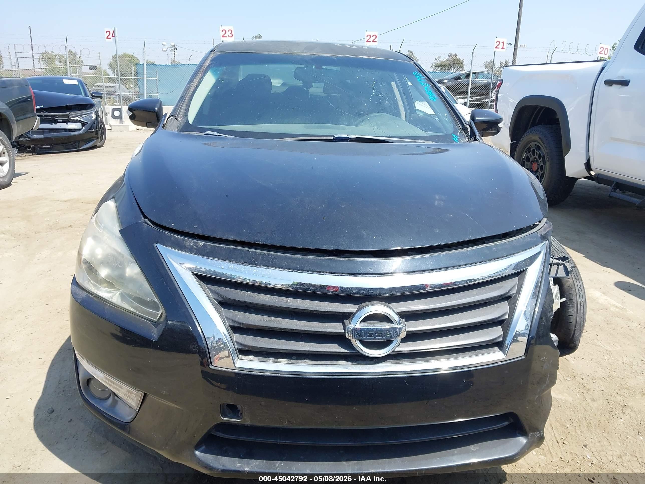 2014 Nissan Altima 2.5 Sl Black vin: 1N4AL3AP8EC102053