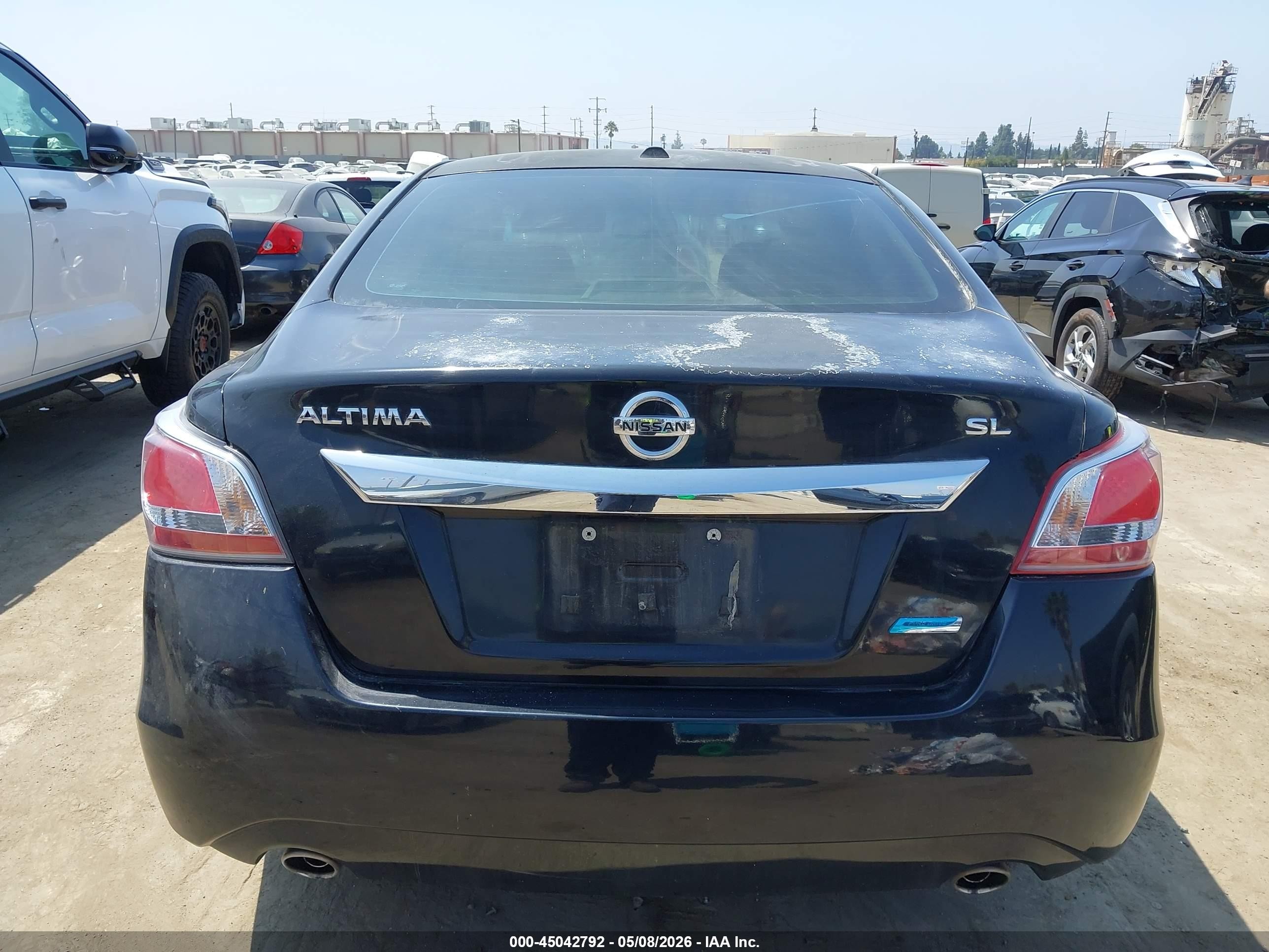 2014 Nissan Altima 2.5 Sl Black vin: 1N4AL3AP8EC102053