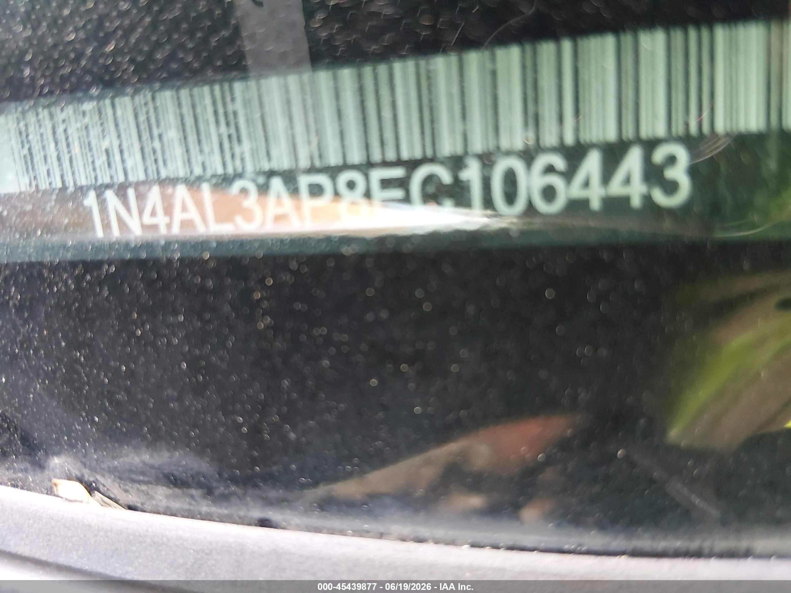 2014 Nissan Altima 2.5 Sv Silver vin: 1N4AL3AP8EC106443