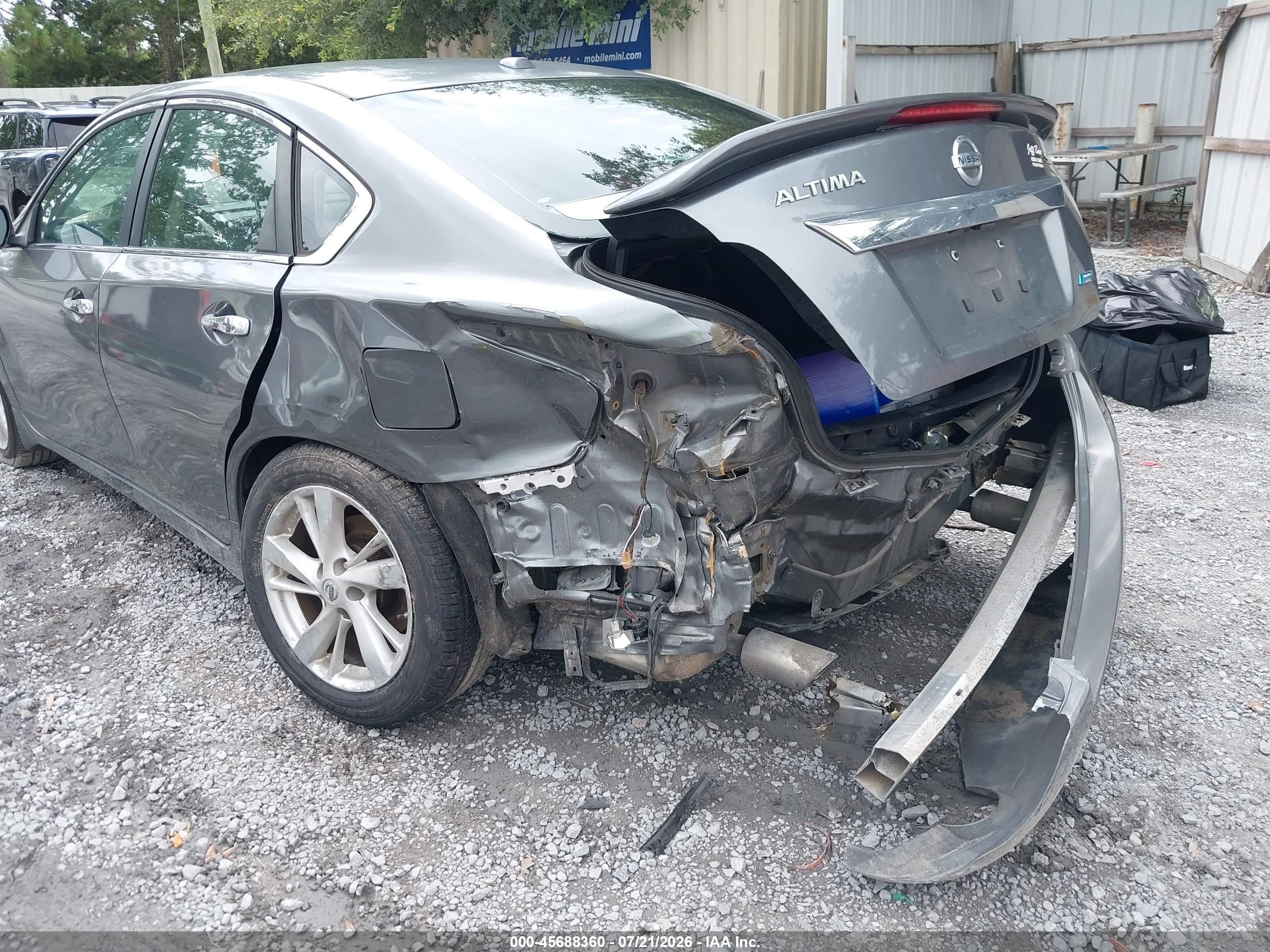 2014 Nissan Altima 2.5 Sl Gray vin: 1N4AL3AP8EC118298
