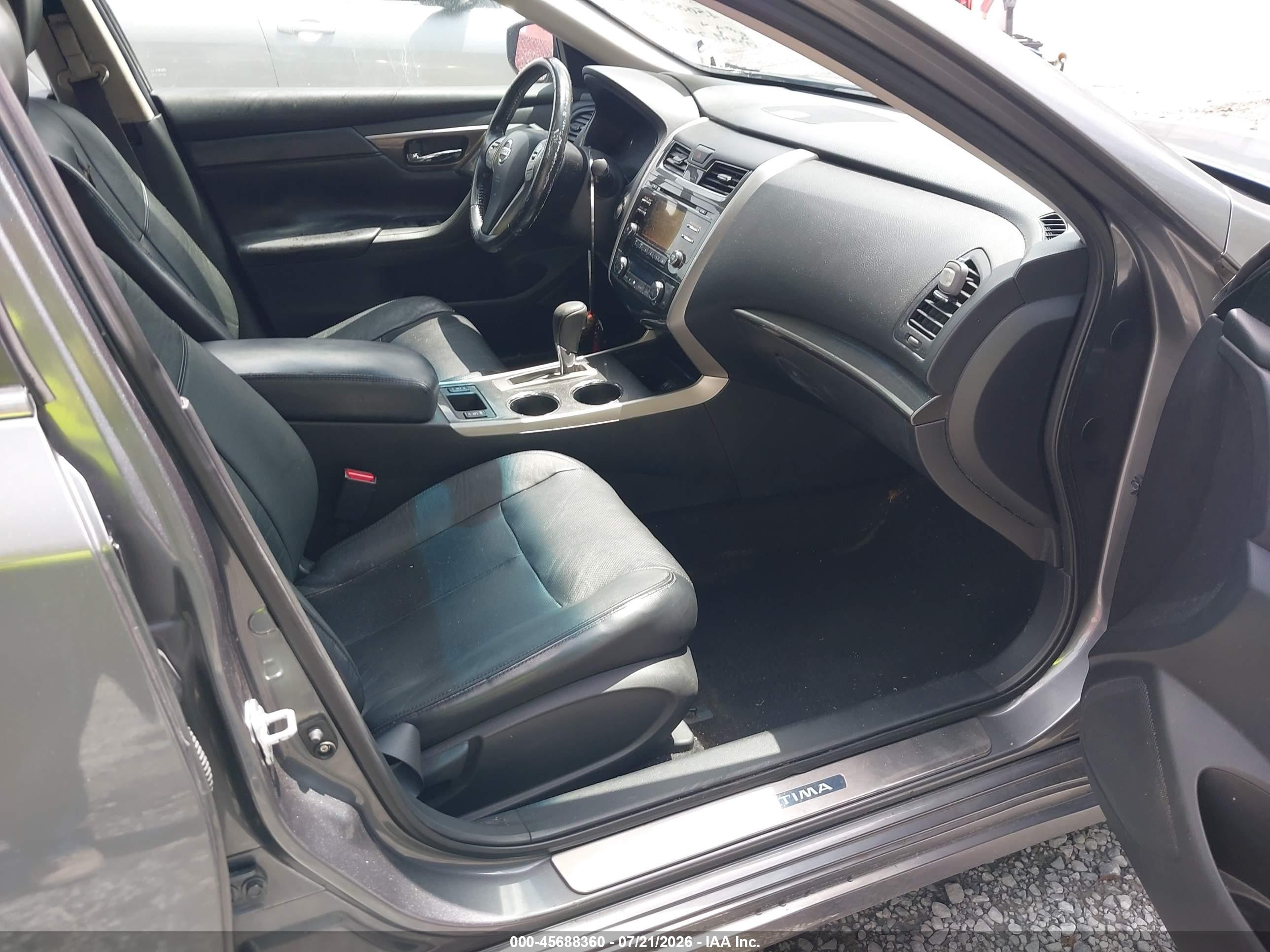 2014 Nissan Altima 2.5 Sl Gray vin: 1N4AL3AP8EC118298