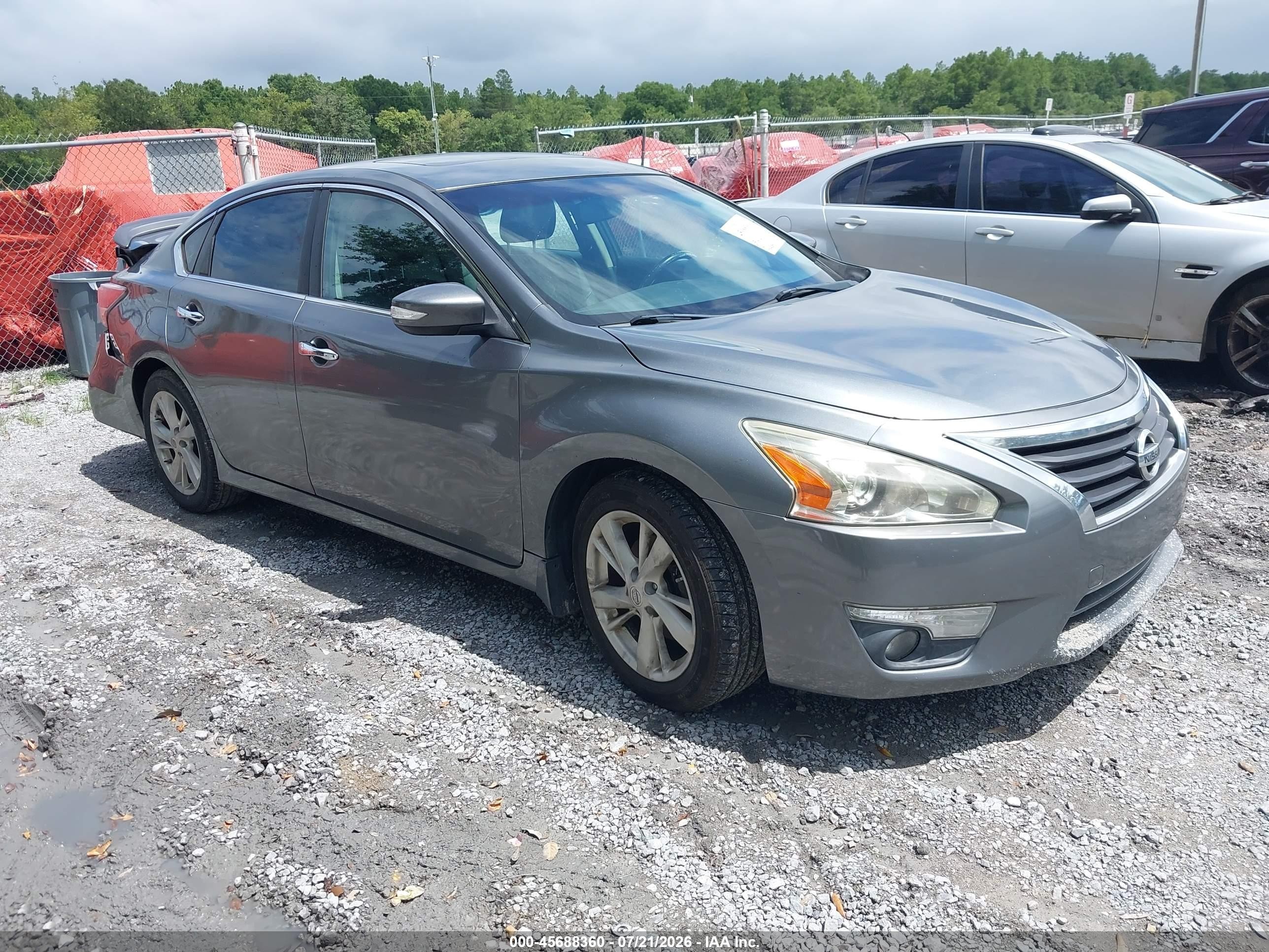 2014 Nissan Altima 2.5 Sl Gray vin: 1N4AL3AP8EC118298