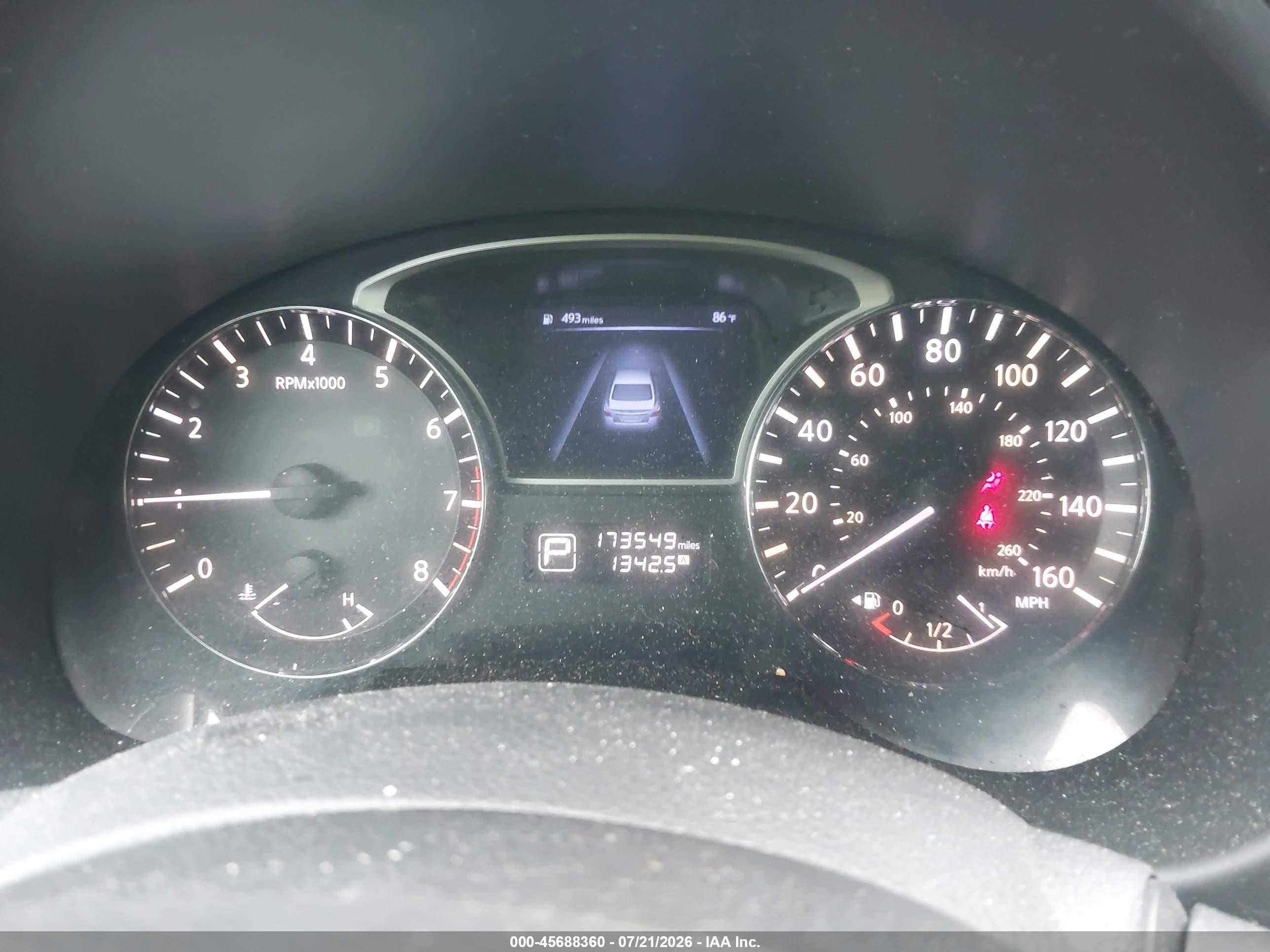 2014 Nissan Altima 2.5 Sl Gray vin: 1N4AL3AP8EC118298