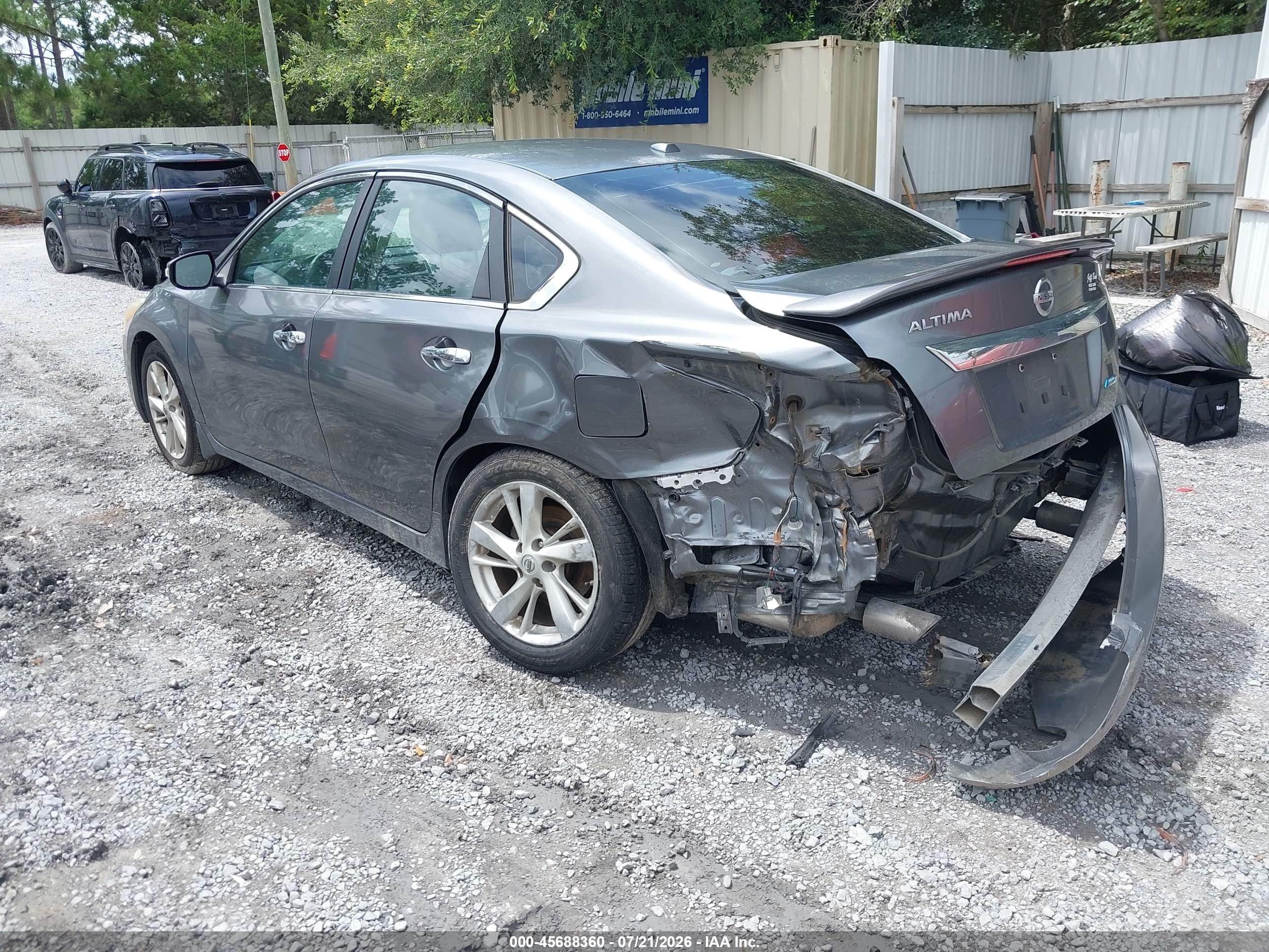 2014 Nissan Altima 2.5 Sl Gray vin: 1N4AL3AP8EC118298
