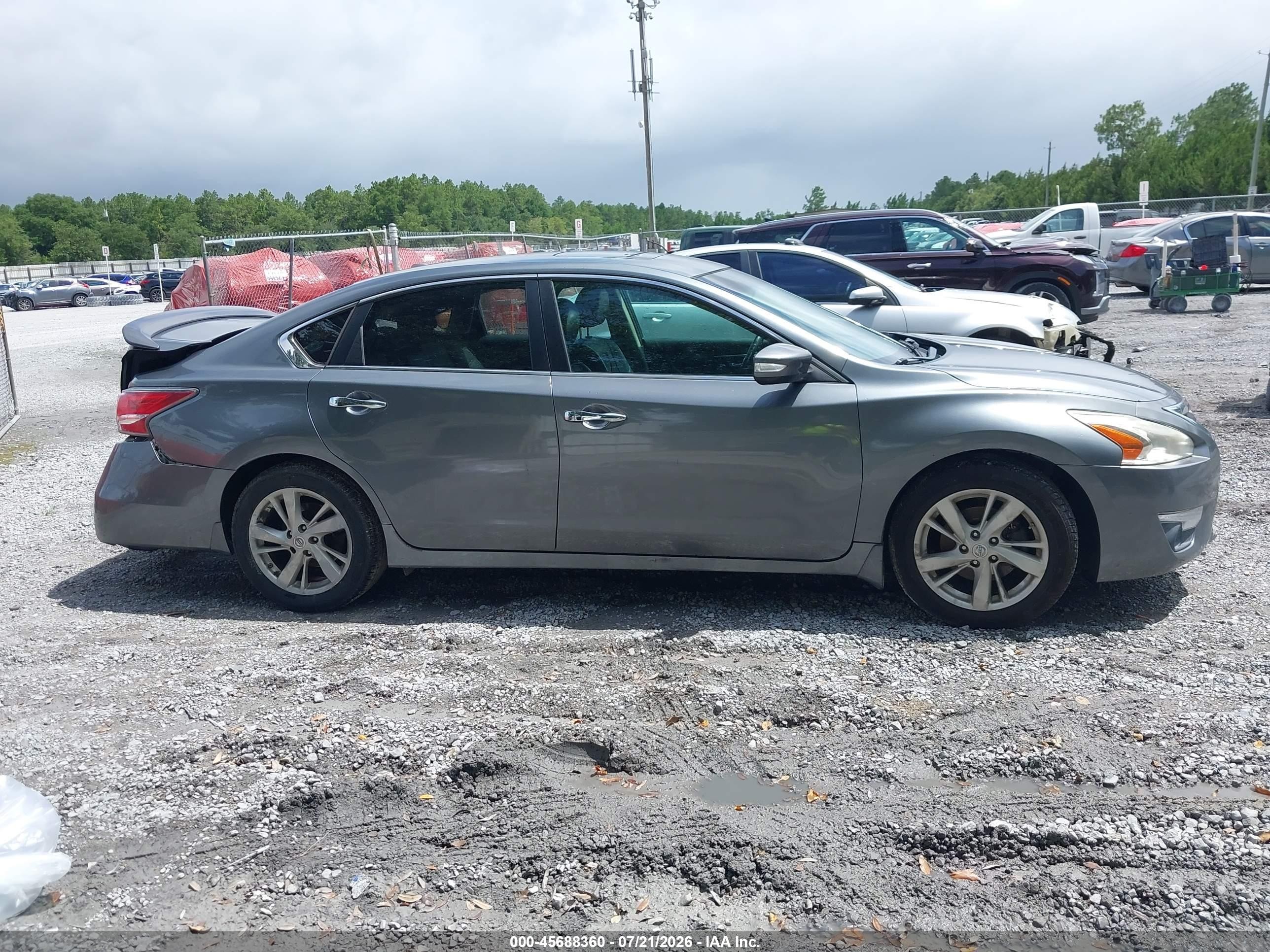 2014 Nissan Altima 2.5 Sl Gray vin: 1N4AL3AP8EC118298