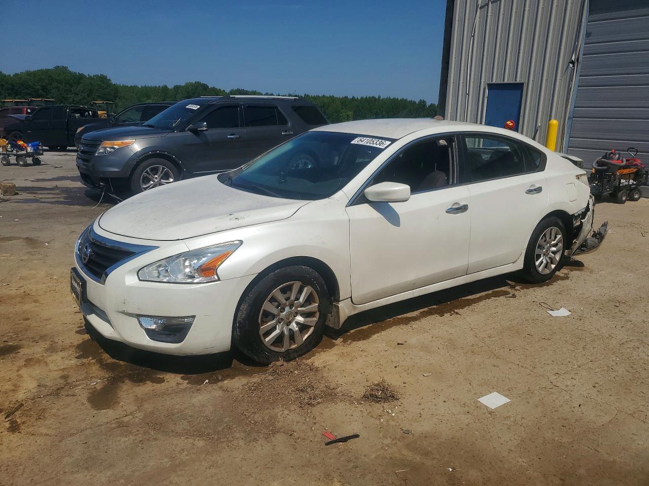 2014 Nissan Altima 2.5 White vin: 1N4AL3AP8EC122707