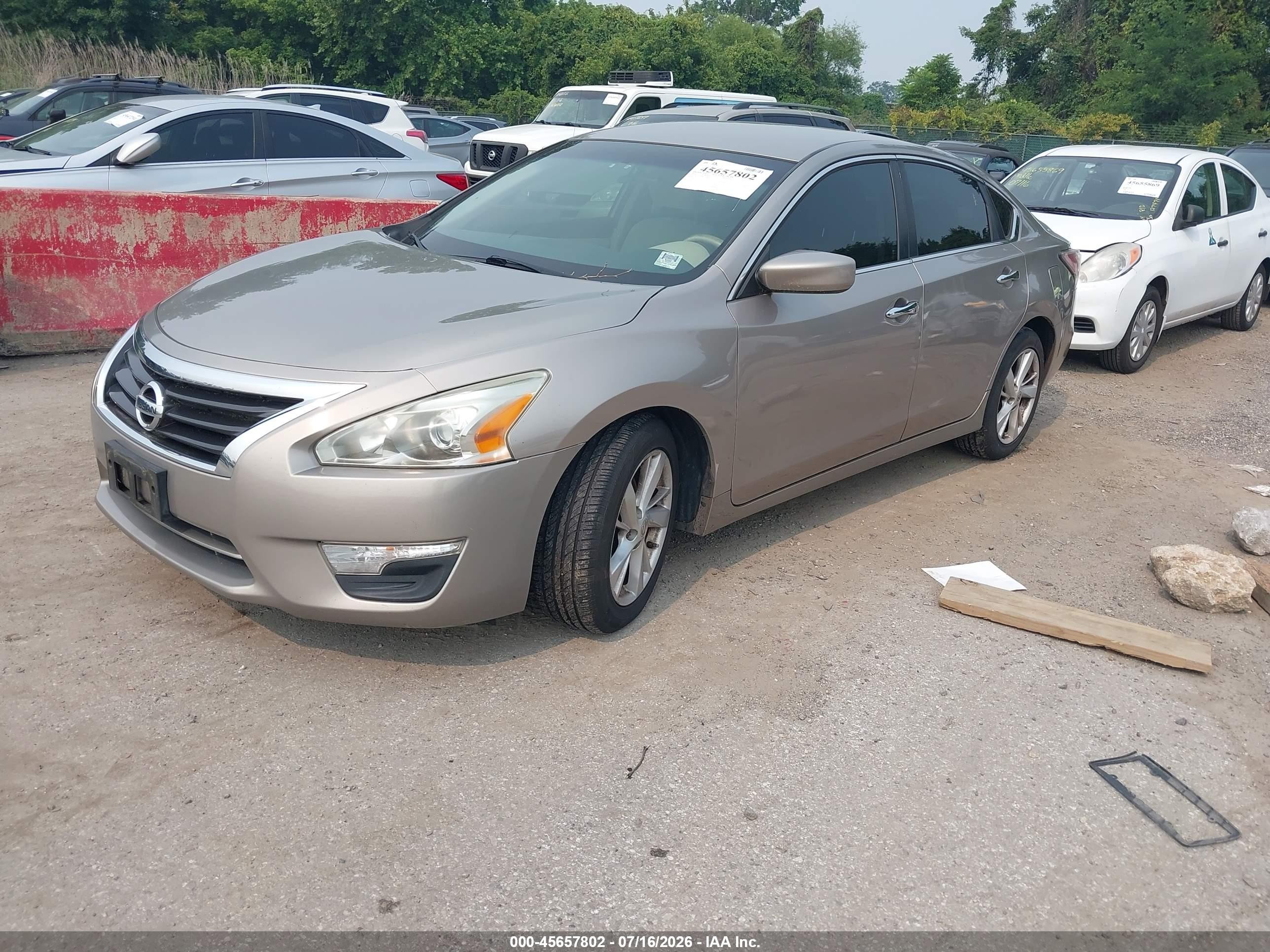 2014 Nissan Altima 2.5 Sv Gold vin: 1N4AL3AP8EC134064