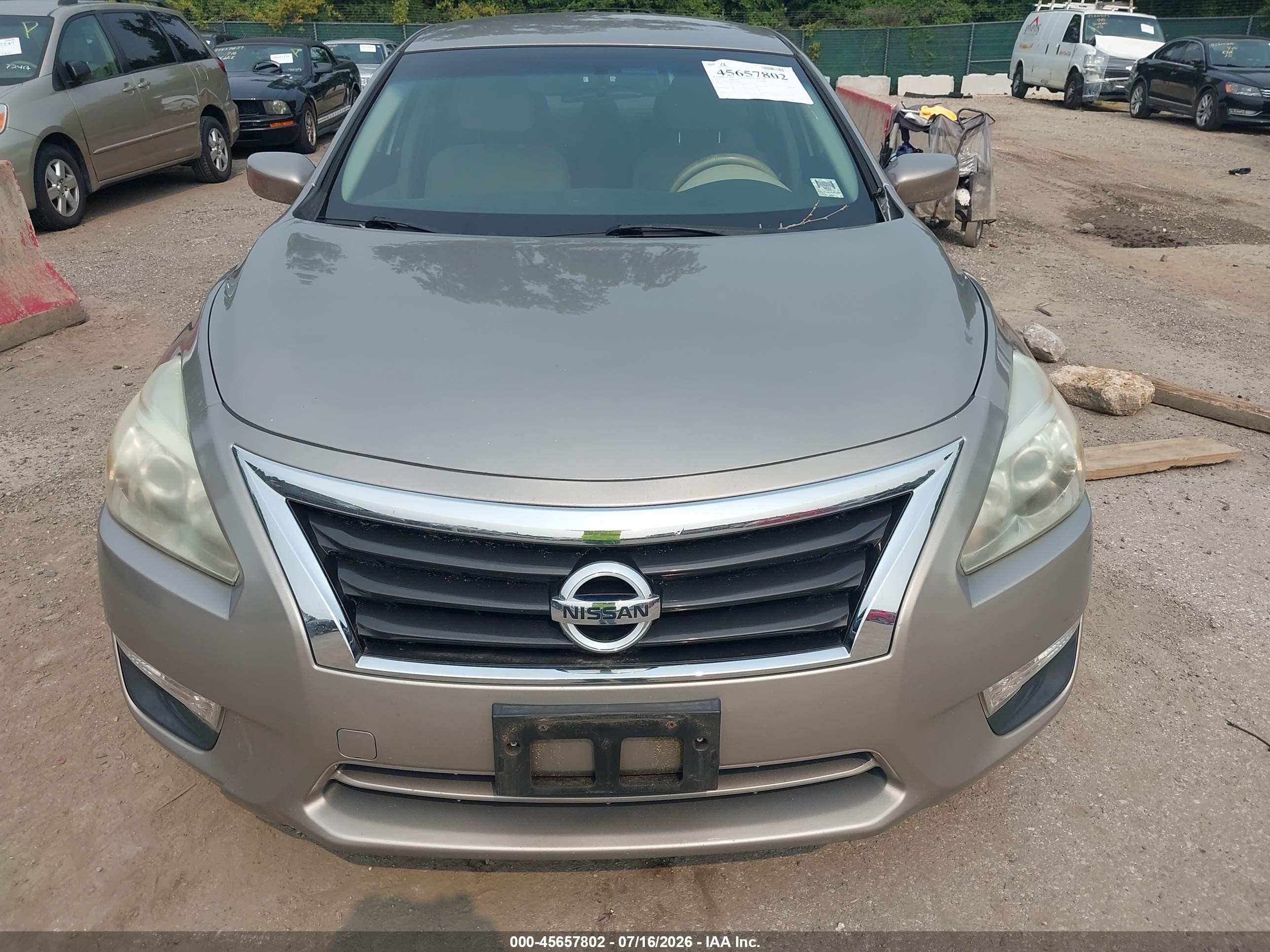 2014 Nissan Altima 2.5 Sv Gold vin: 1N4AL3AP8EC134064