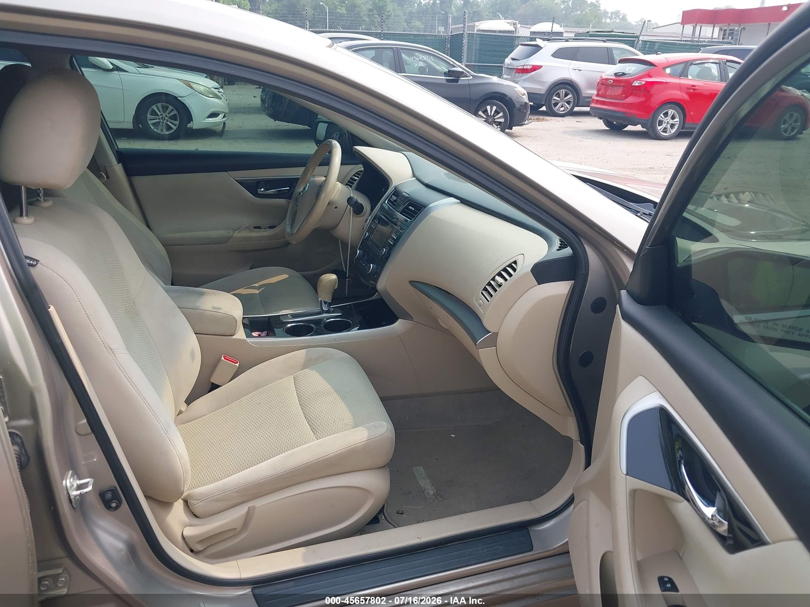 2014 Nissan Altima 2.5 Sv Gold vin: 1N4AL3AP8EC134064