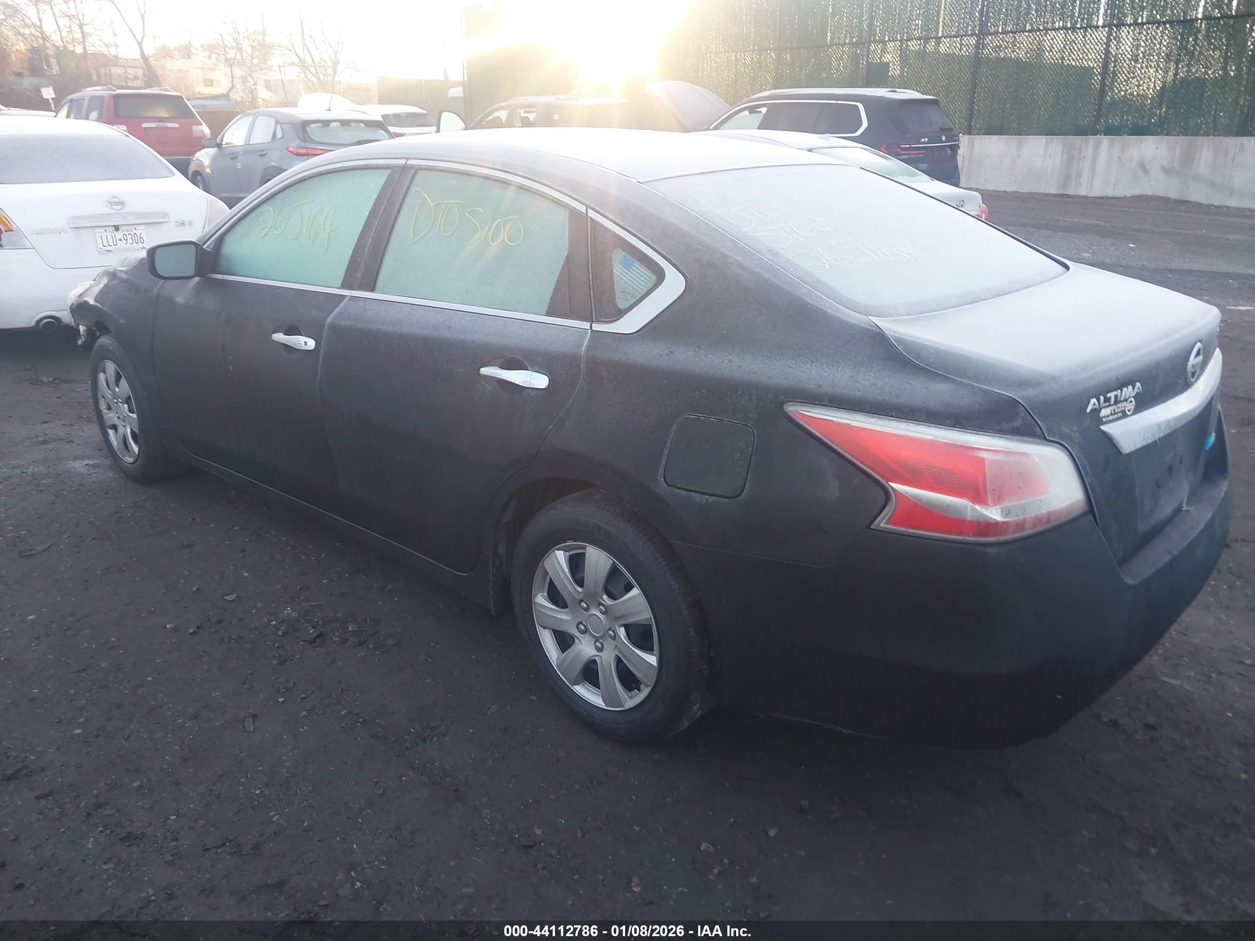 2014 Nissan Altima 2.5 S Black vin: 1N4AL3AP8EC135330