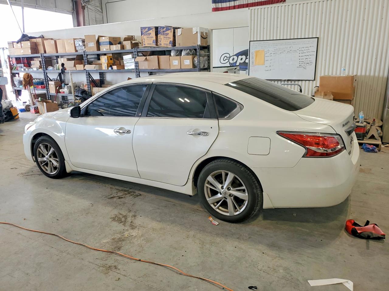 2014 Nissan Altima Sl White vin: 1N4AL3AP8EC135487
