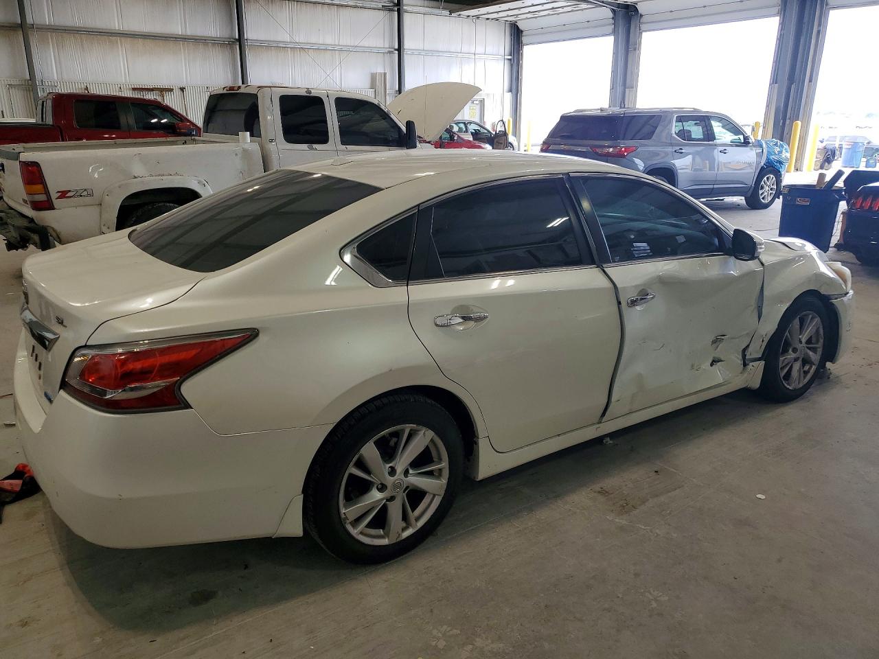 2014 Nissan Altima Sl White vin: 1N4AL3AP8EC135487