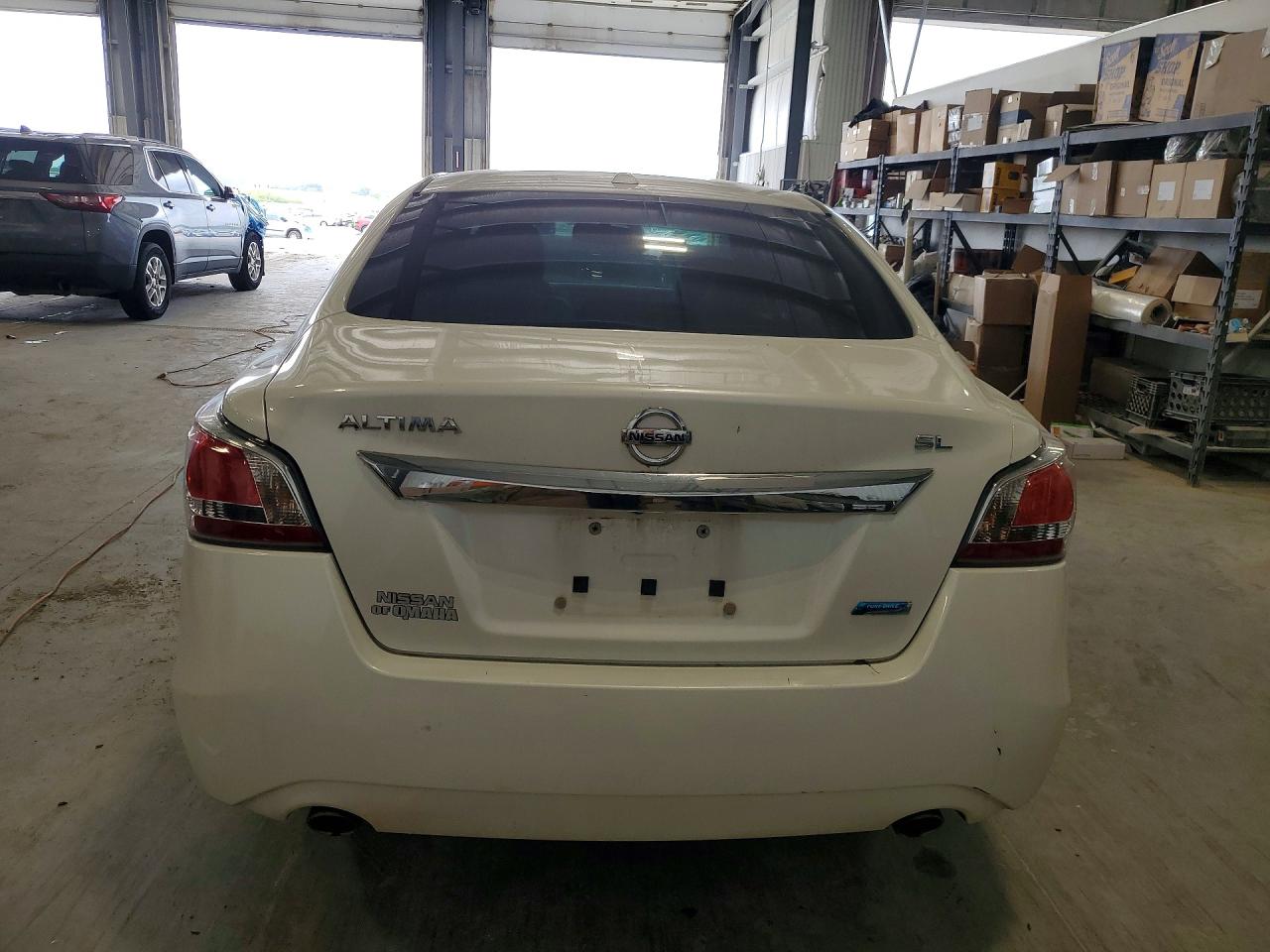 2014 Nissan Altima Sl White vin: 1N4AL3AP8EC135487