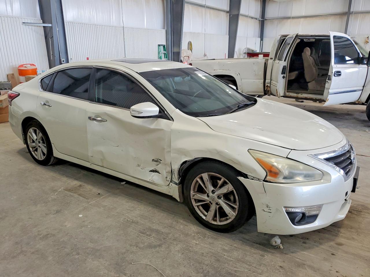2014 Nissan Altima Sl White vin: 1N4AL3AP8EC135487