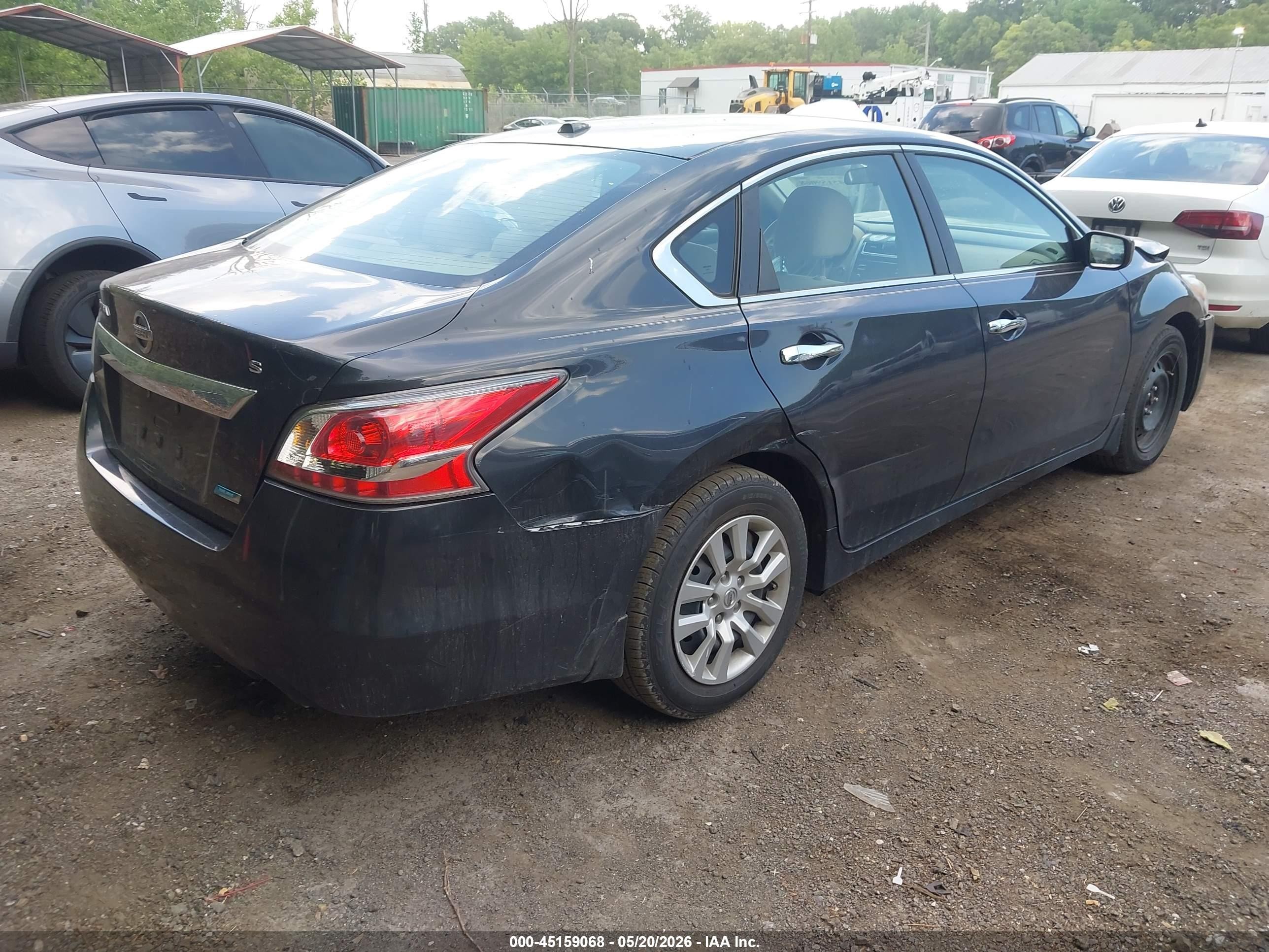 2014 Nissan Altima 2.5 S Gray vin: 1N4AL3AP8EC144951