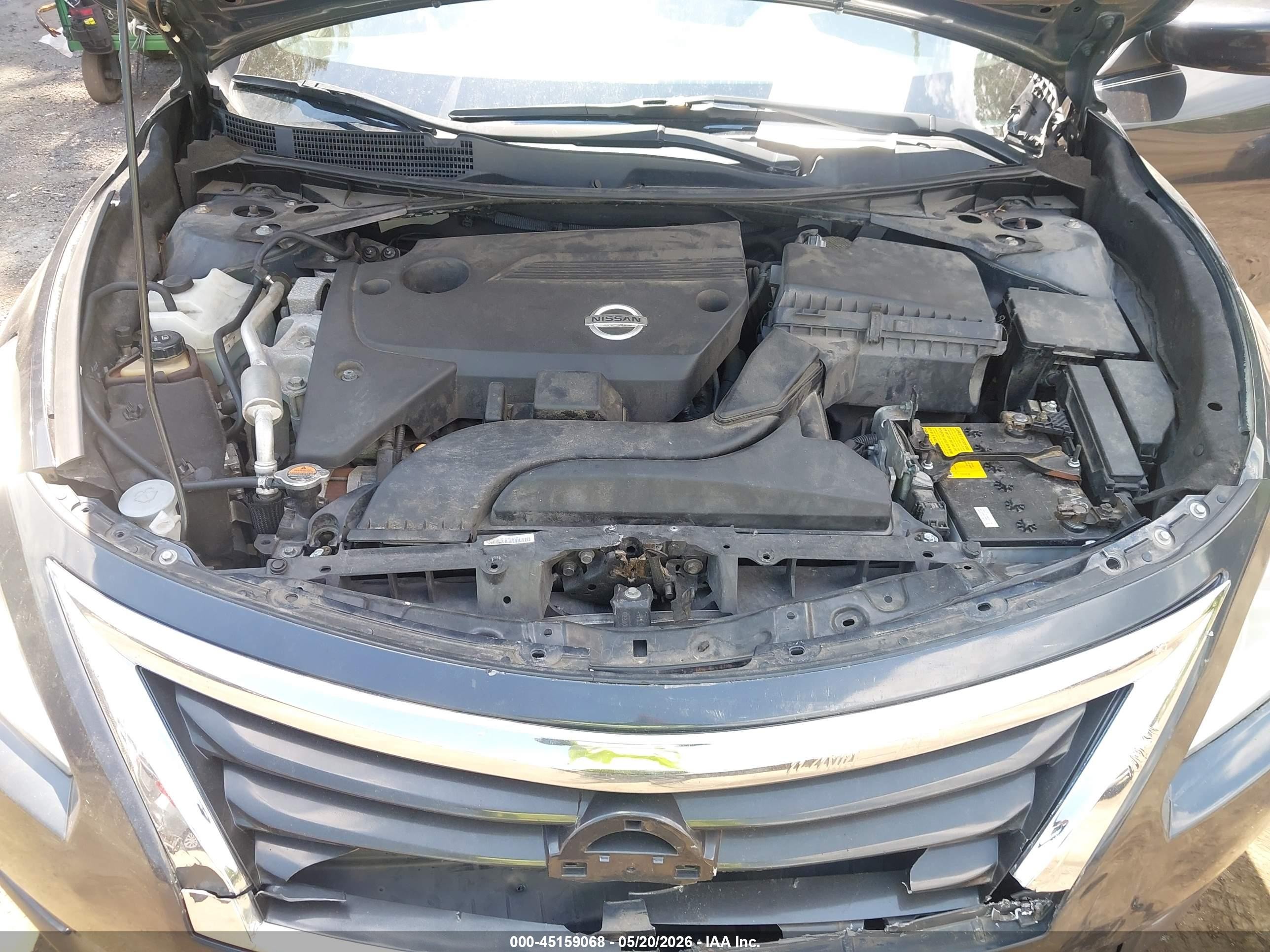 2014 Nissan Altima 2.5 S Gray vin: 1N4AL3AP8EC144951