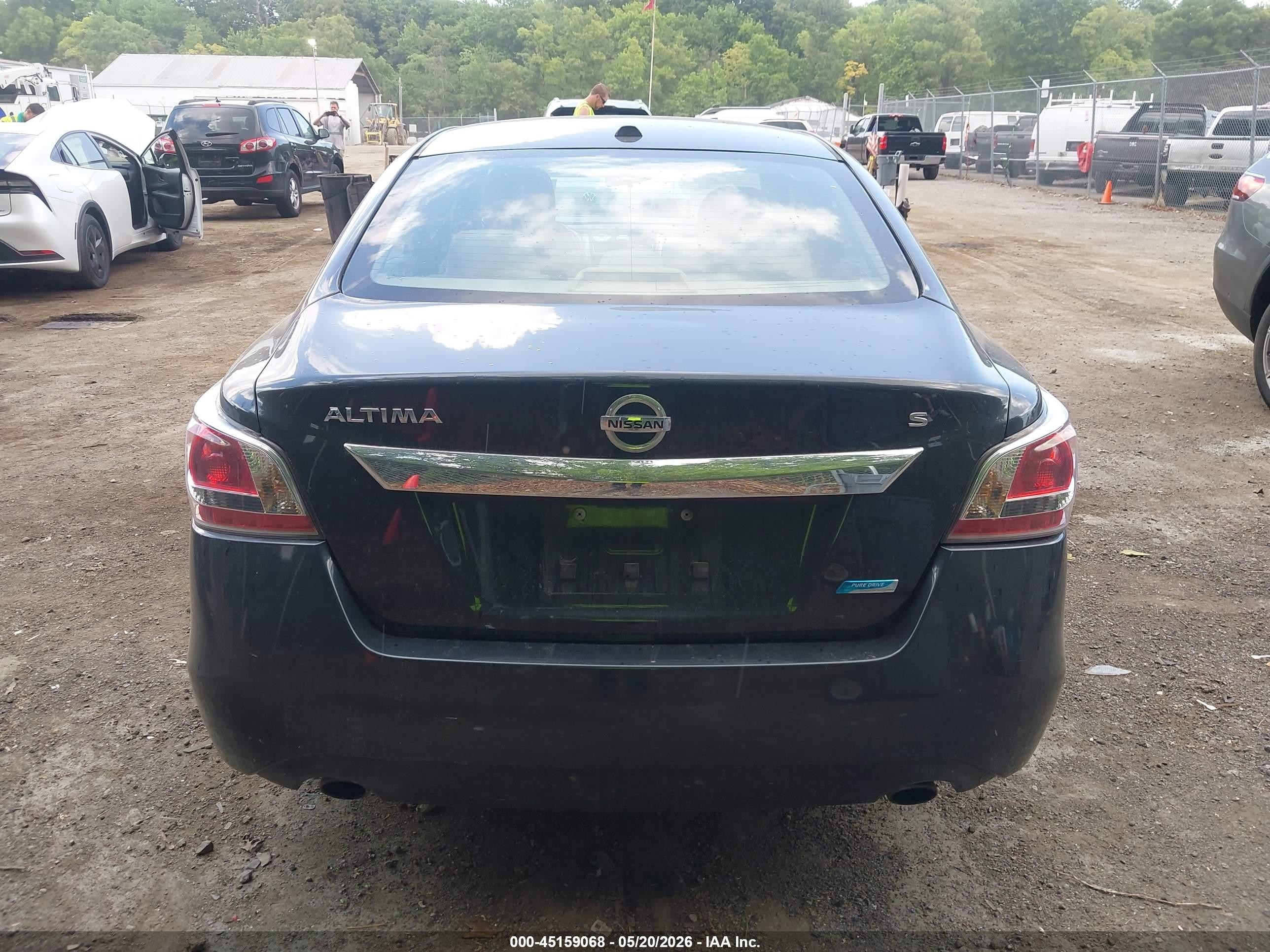 2014 Nissan Altima 2.5 S Gray vin: 1N4AL3AP8EC144951