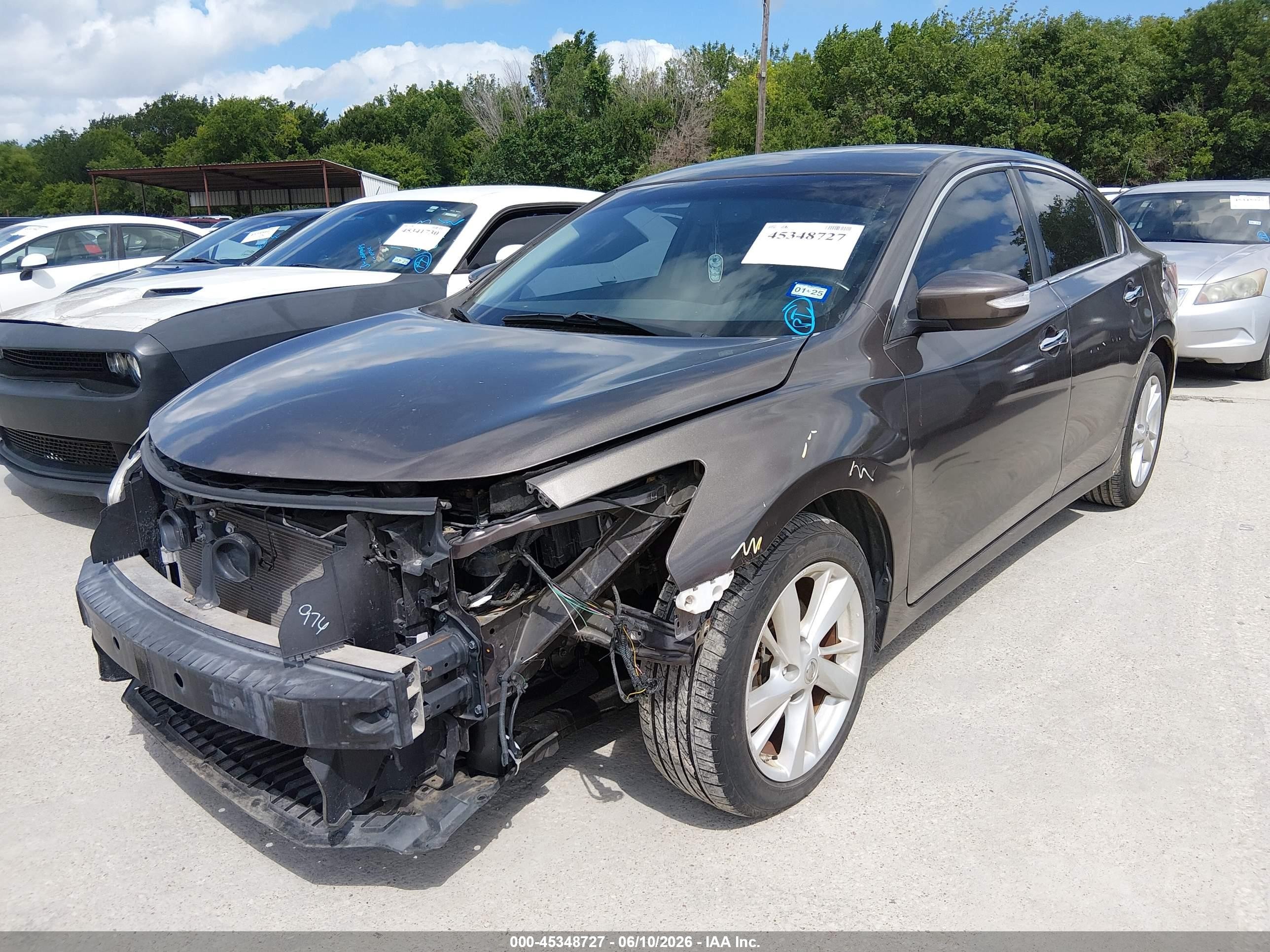 2014 Nissan Altima 2.5 Sv Коричневый vin: 1N4AL3AP8EC149762
