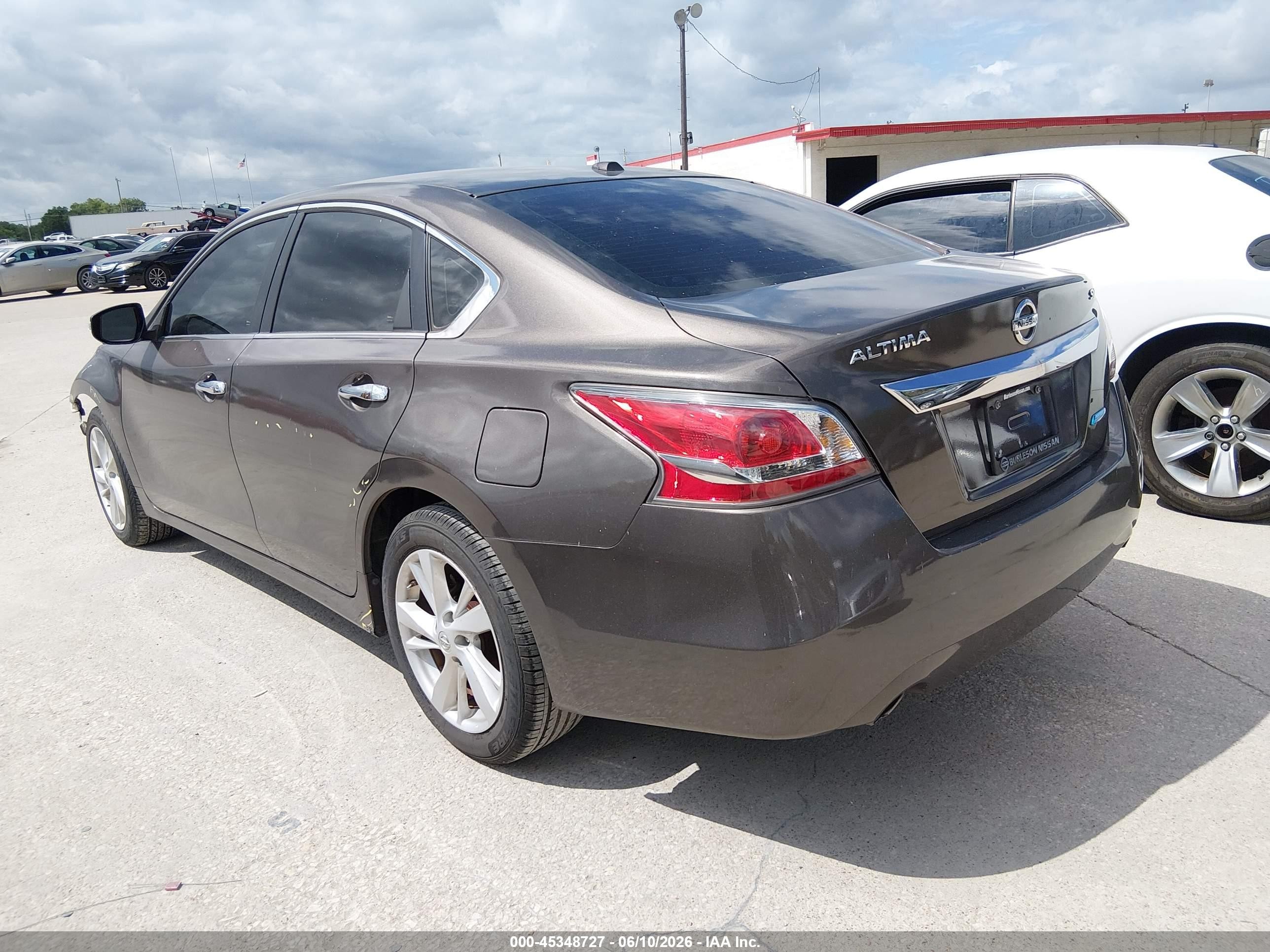2014 Nissan Altima 2.5 Sv Коричневый vin: 1N4AL3AP8EC149762