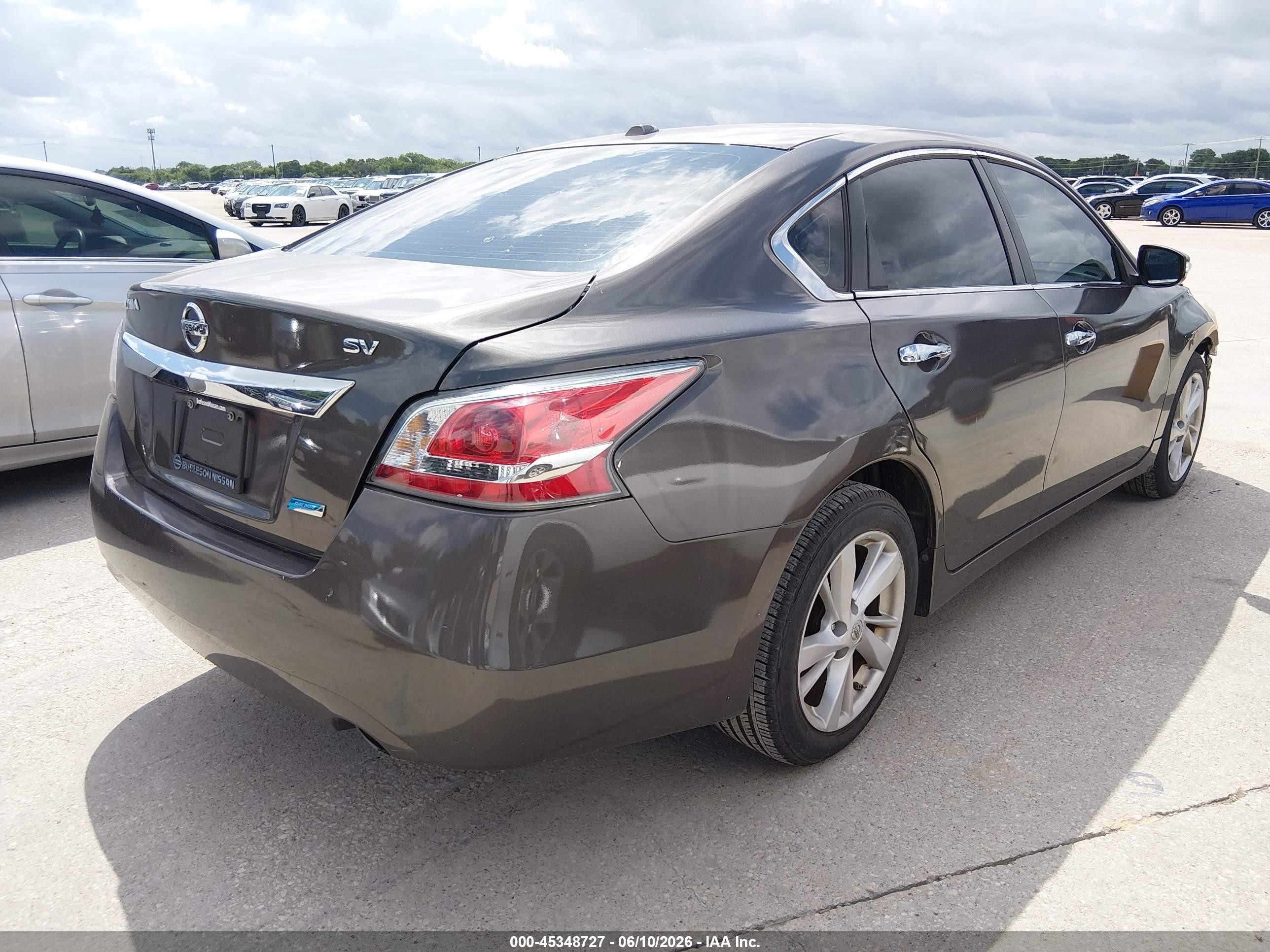 2014 Nissan Altima 2.5 Sv Коричневый vin: 1N4AL3AP8EC149762