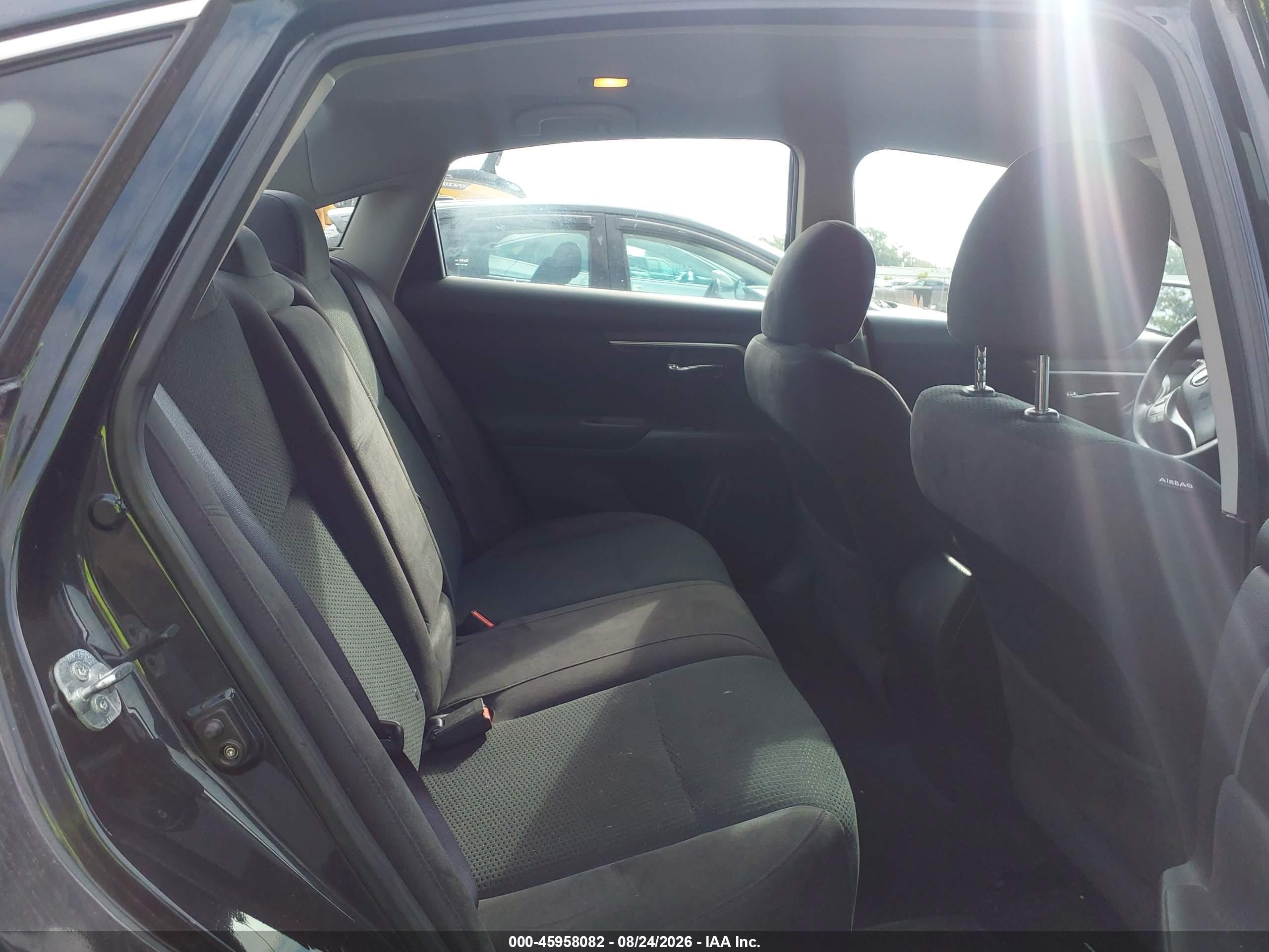 2014 Nissan Altima 2.5 Sv Black vin: 1N4AL3AP8EC151771