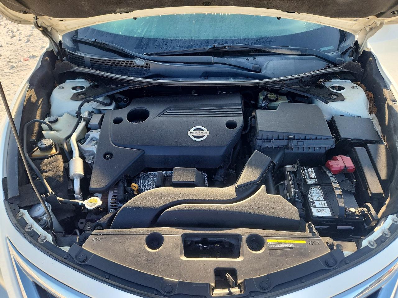 2014 Nissan Altima 2.5 S White vin: 1N4AL3AP8EC153469