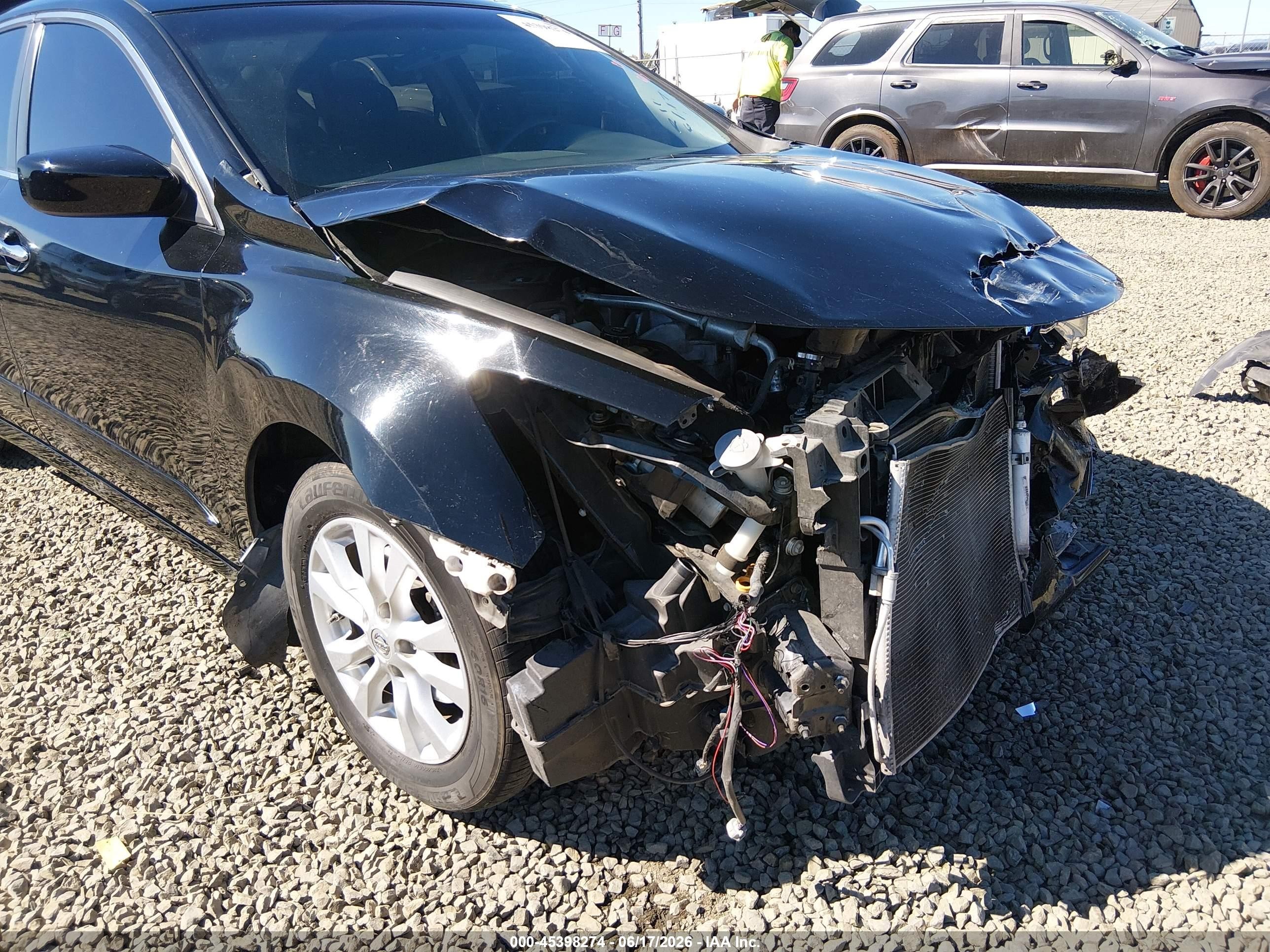 2014 Nissan Altima 2.5 S Black vin: 1N4AL3AP8EC159465