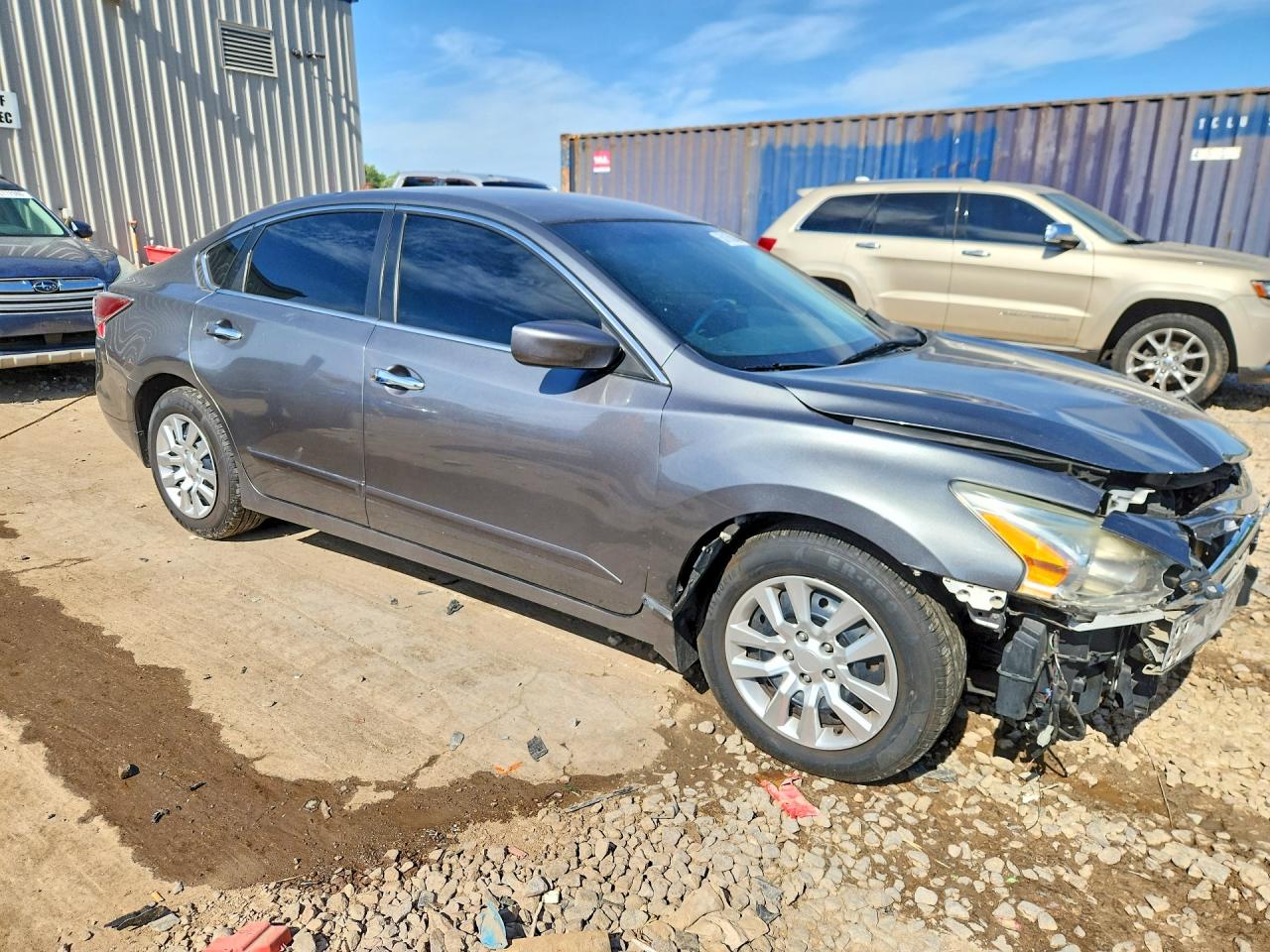 2014 Nissan Altima 2.5 S Gray vin: 1N4AL3AP8EC160776